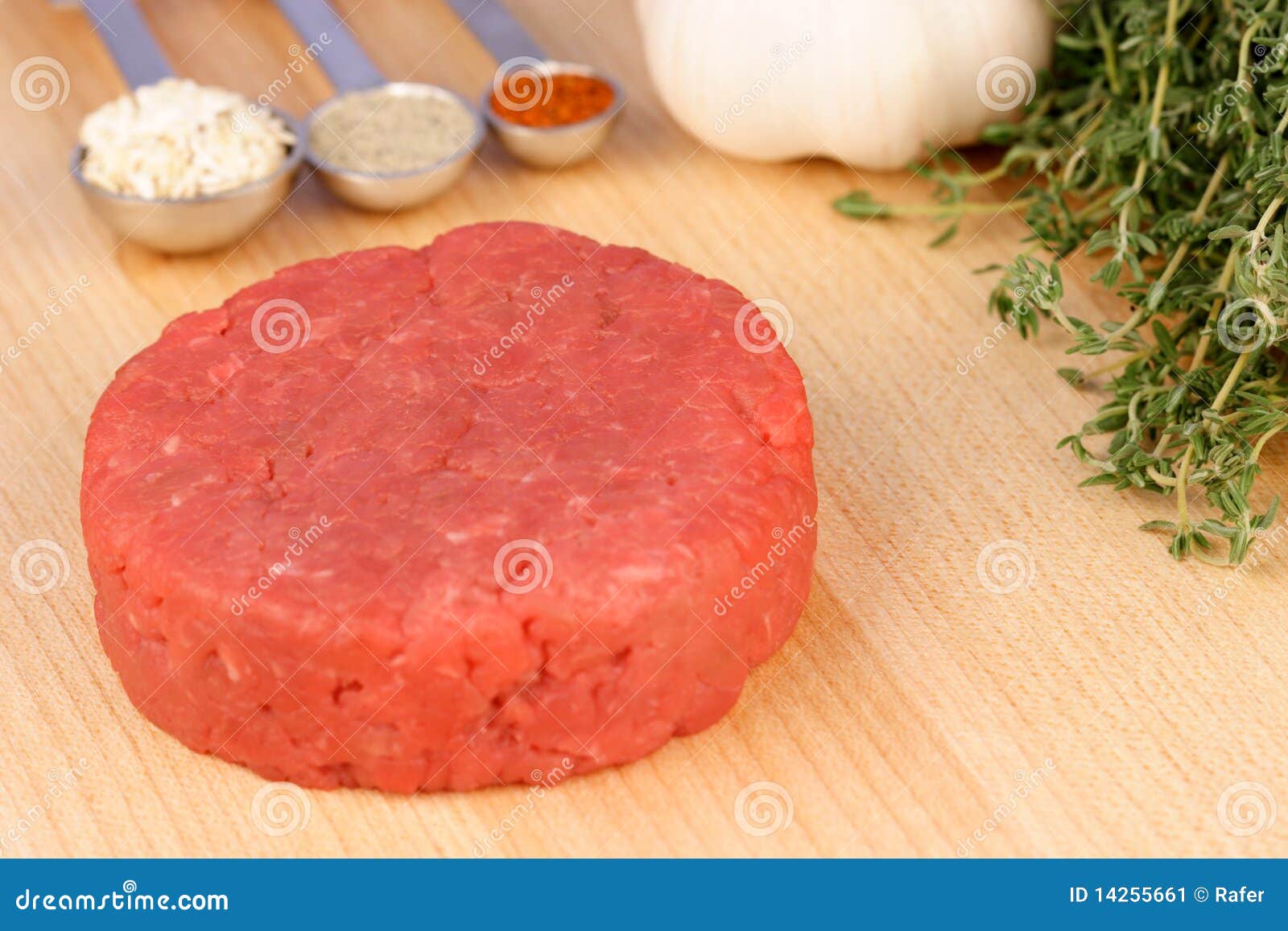 Beef patty stock image. Image of edible, food, hamburger 14255661