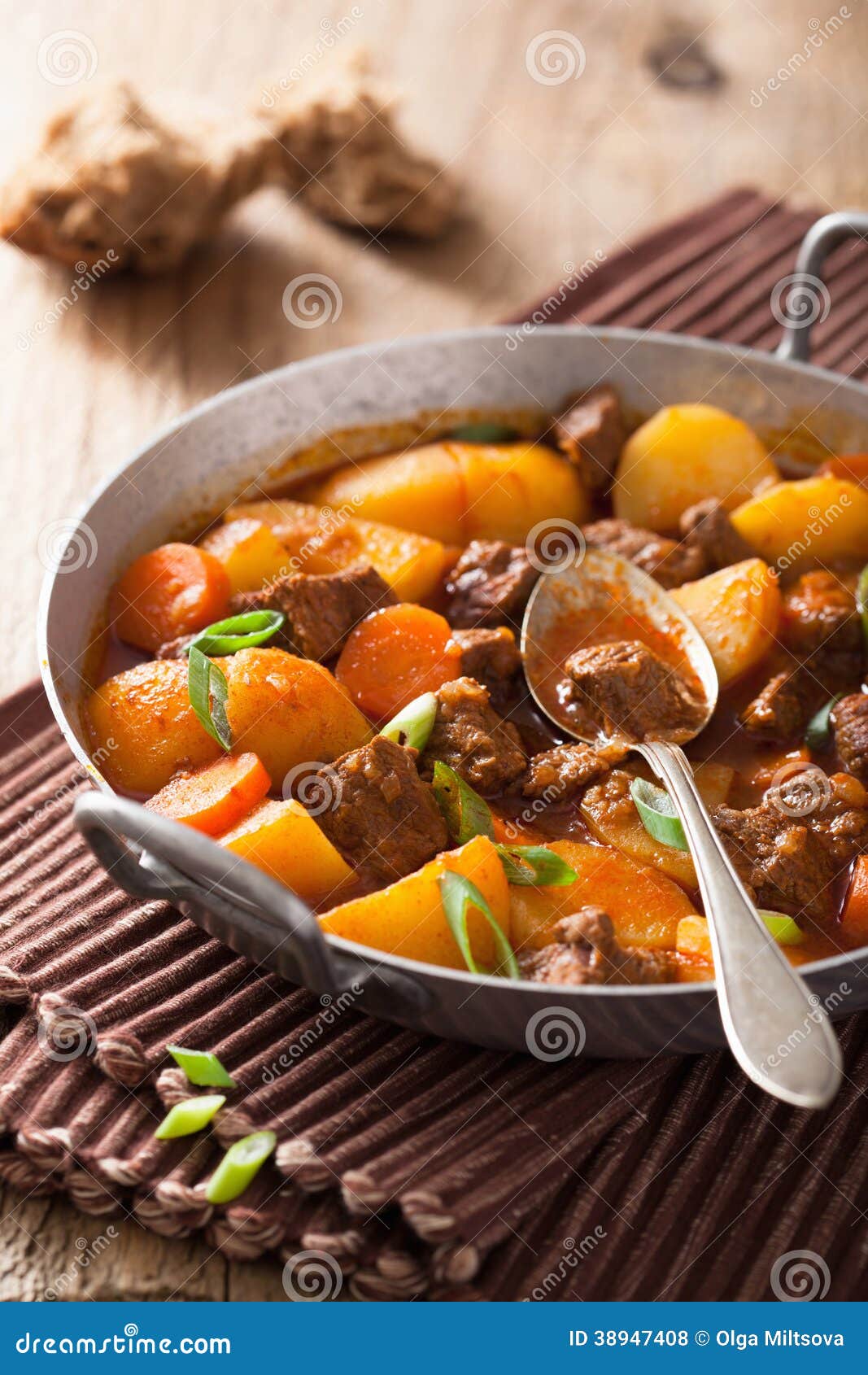 Beef Stew with Potato and Carrot Stock Photo Image of carrot, orange