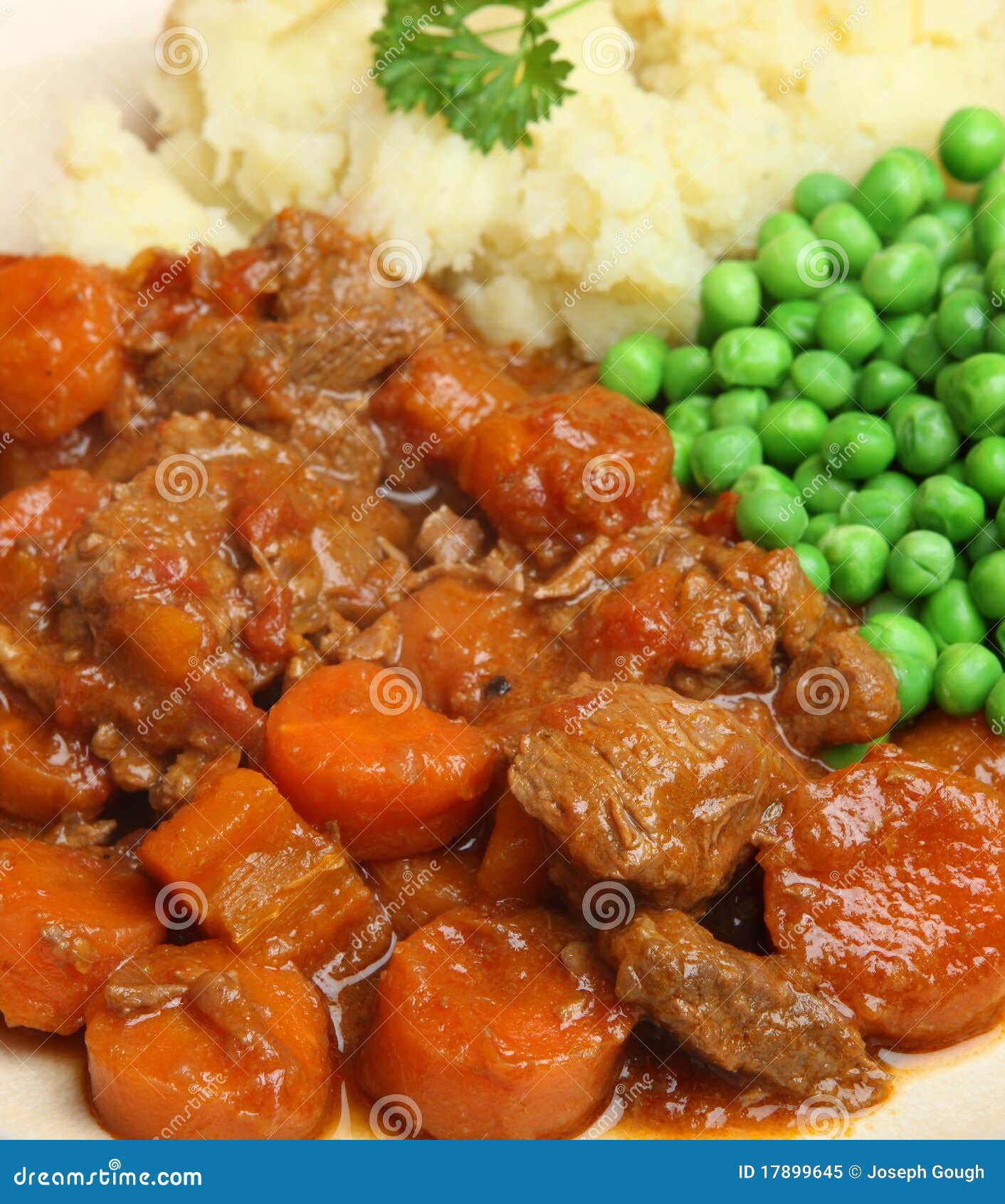 Beef Stew with Vegetables stock image. Image of carrots 17899645
