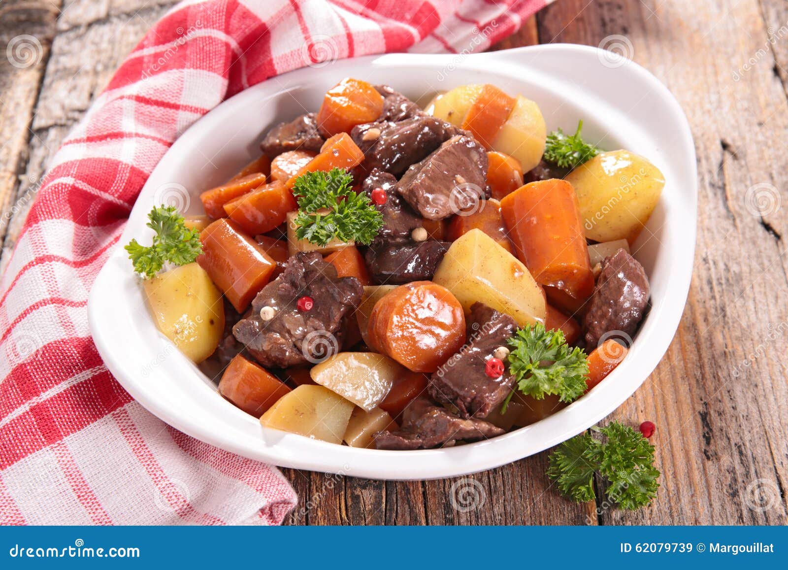 Beef stew and vegetables stock image. Image of dinner 62079739