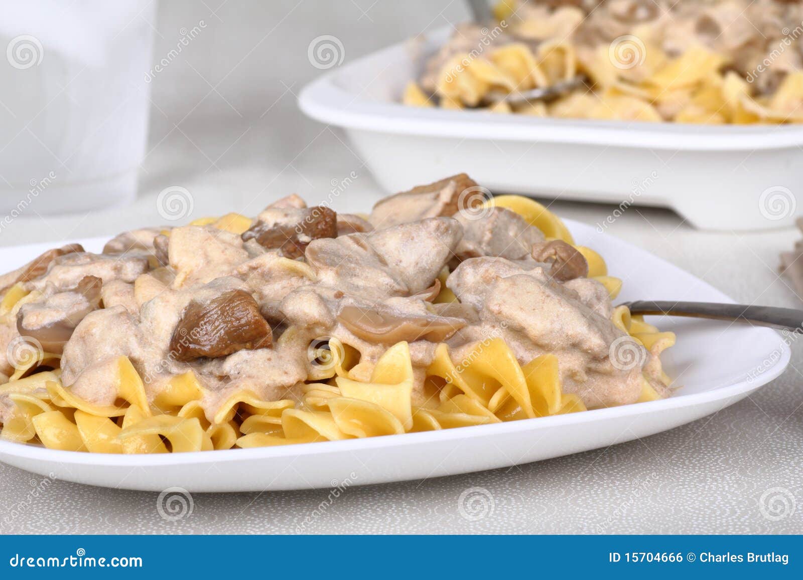 Beef Stroganoff Or BeefStroganov RoyaltyFree Stock Image