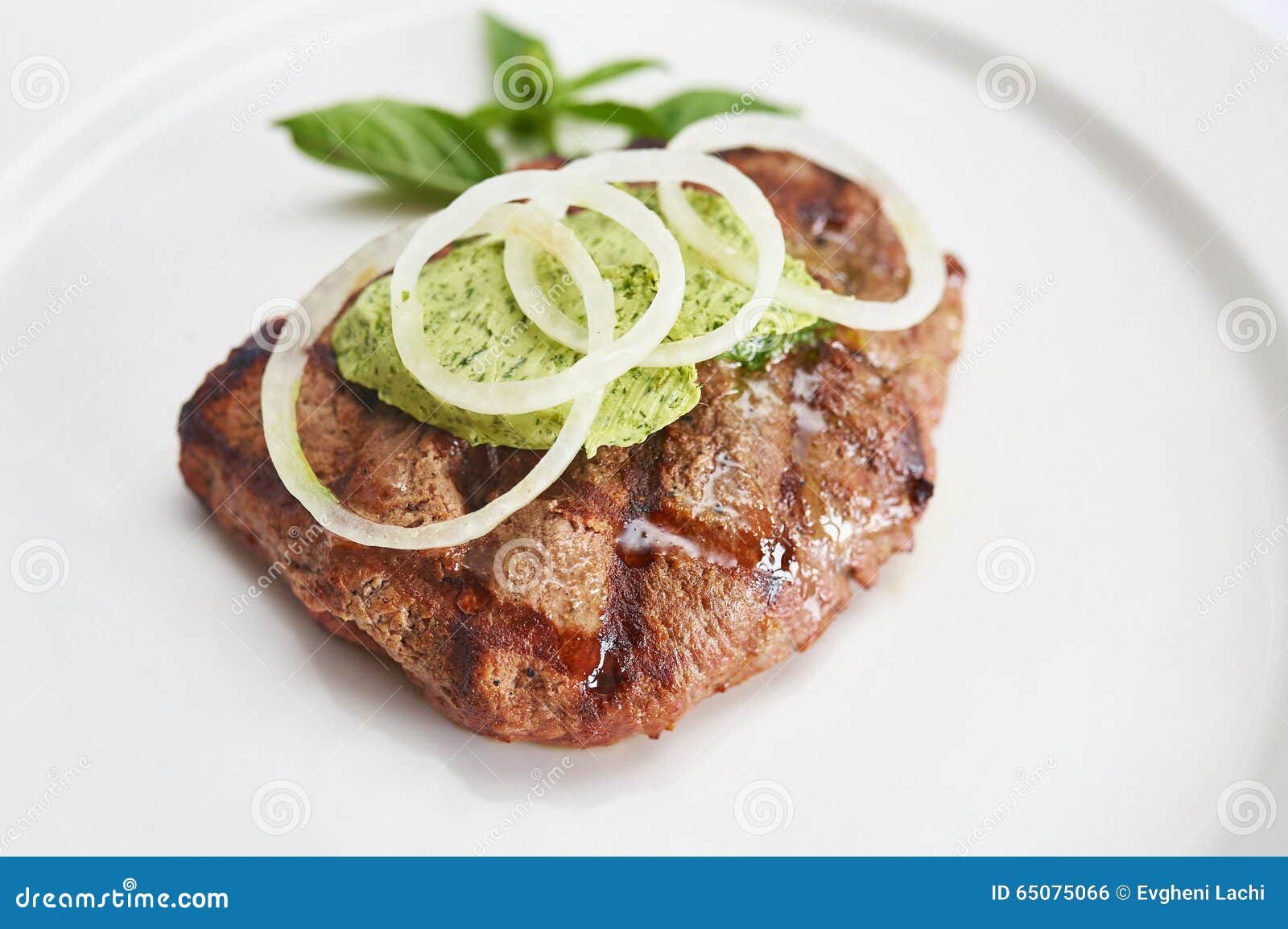 Beef Tenderloin with Herb Butter Stock Photo Image of herb, grilled 65075066