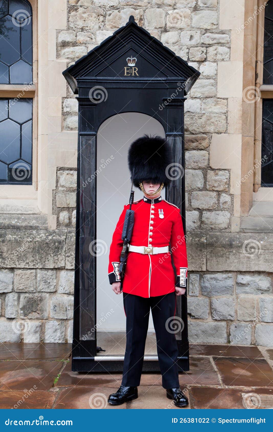 Beefeater editorial photography. Image of tower, rifle 26381022