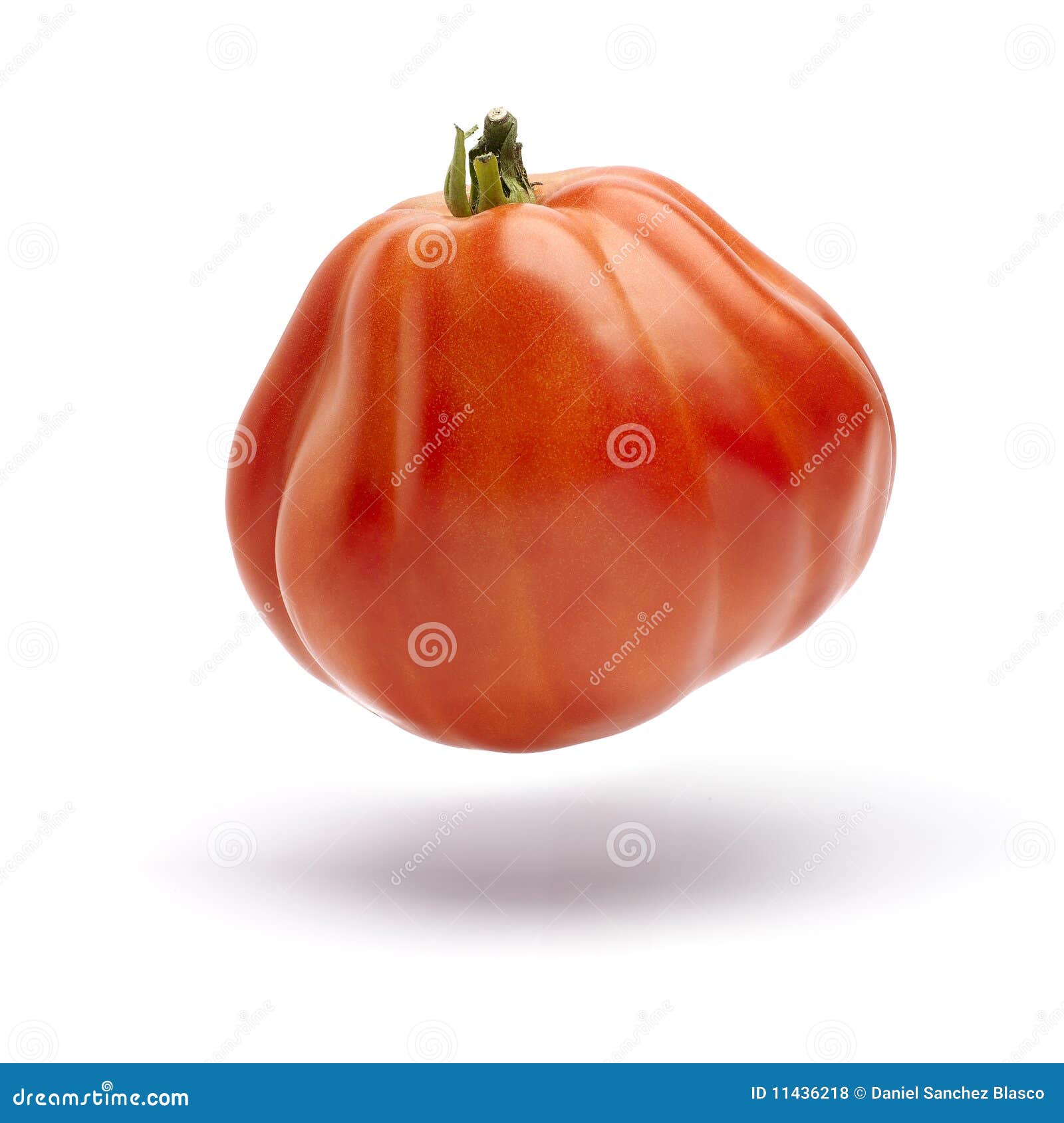 A beefsteak light tomato stock photo. Image of health 11436218