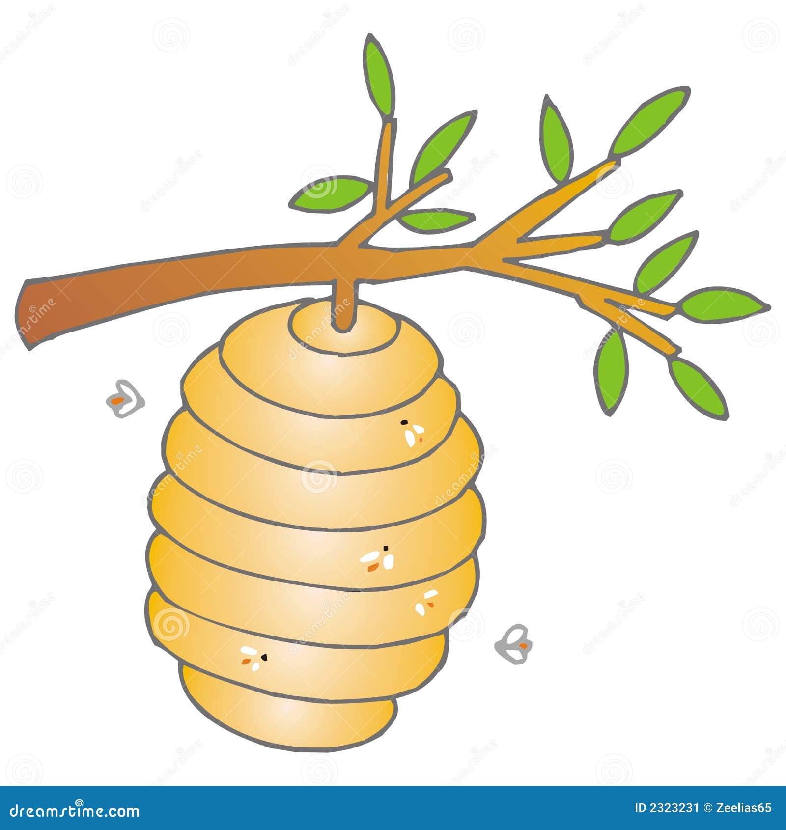 clipart images of bee hives - photo #42