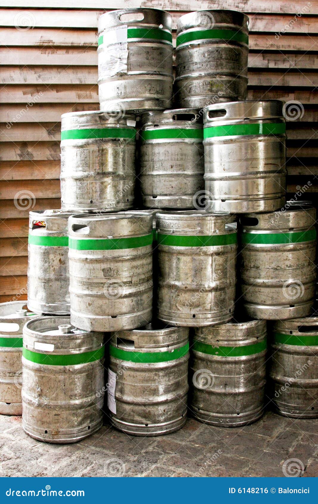 Beer barrels stock photo. Image of bunch, beverage, gallon 6148216