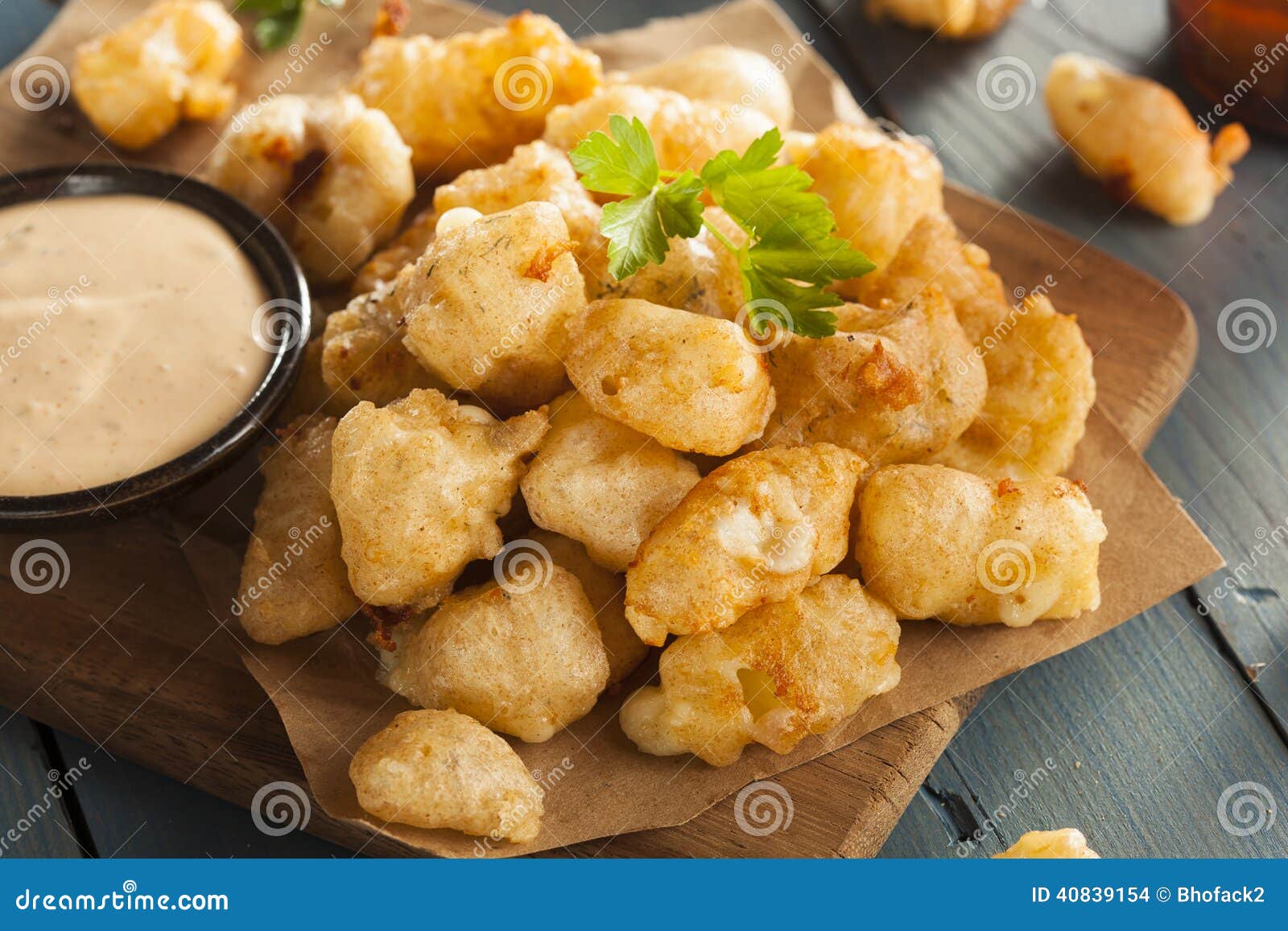Beer Battered Wisconsin Cheese Curds Stock Photo Image of battered