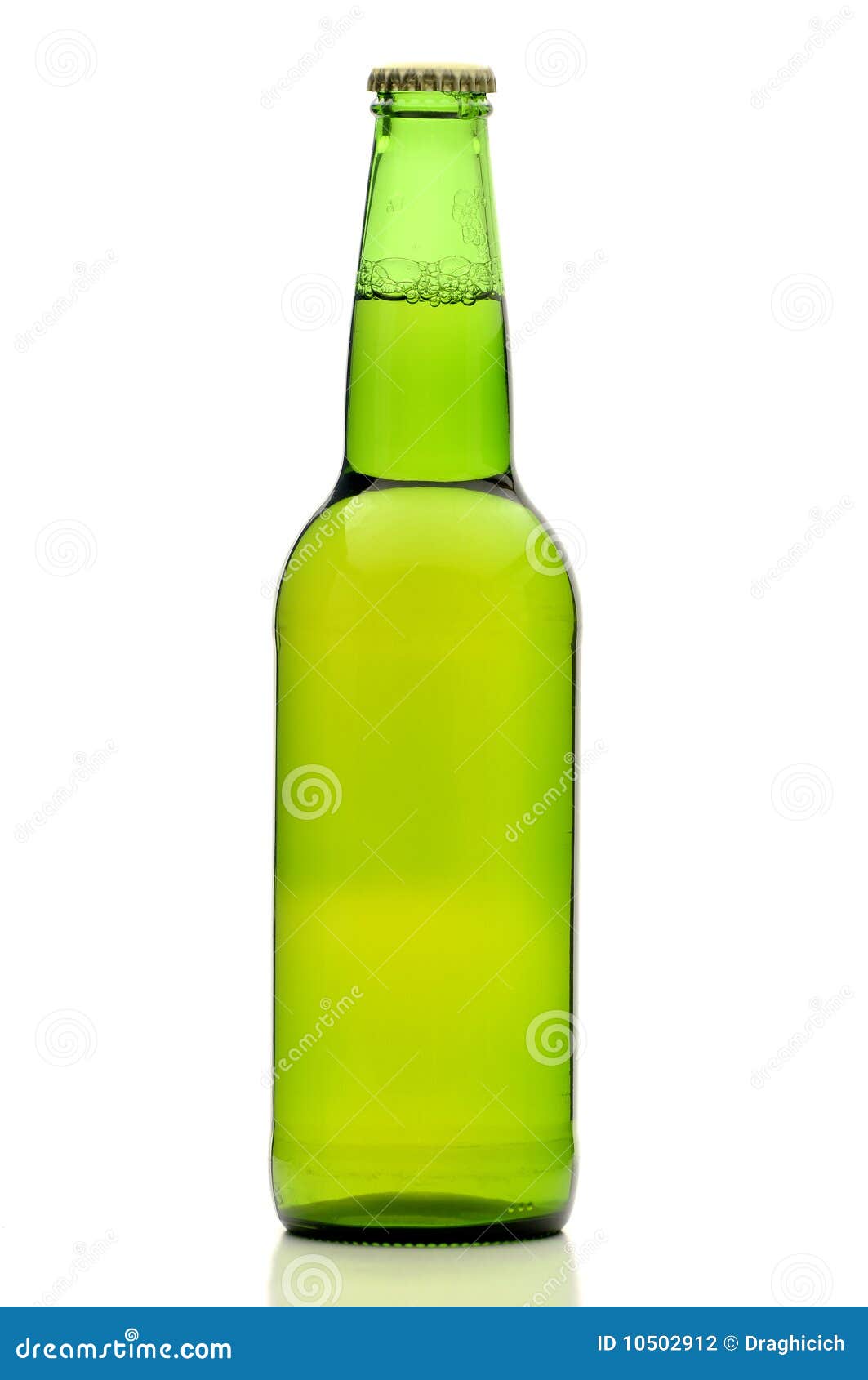Beer bottle stock photo. Image of bright, close, water 10502912