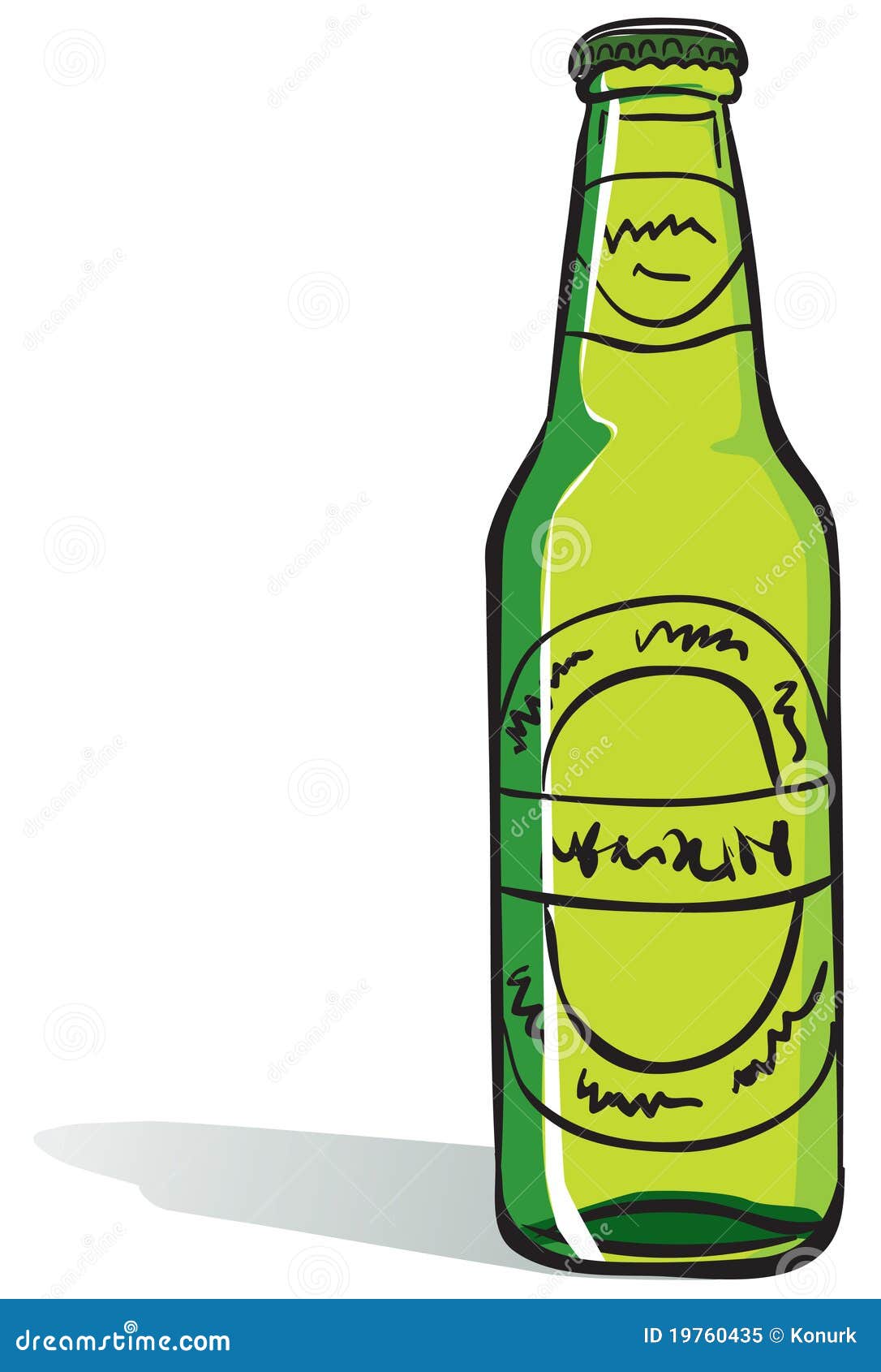 Beer Bottle Illustration, Drawing, Engraving, Ink, Line Art, Vector Stock  Vector - Illustration of party, black: 135063193