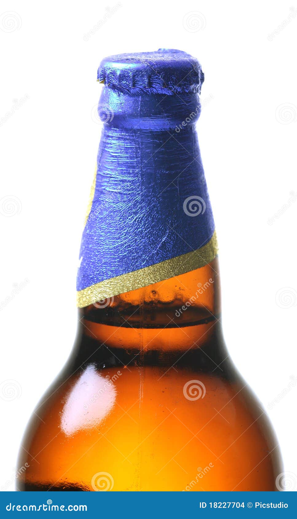 Beer bottle crown stock photo. Image of beer, golden 18227704