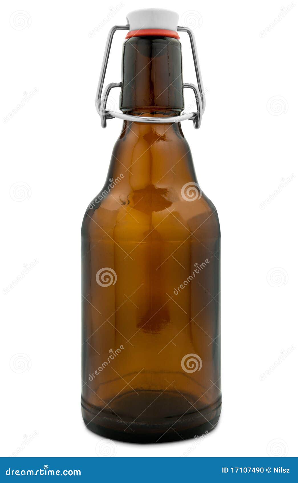 Beer bottle swing top stock photo. Image of empty, drink 17107490