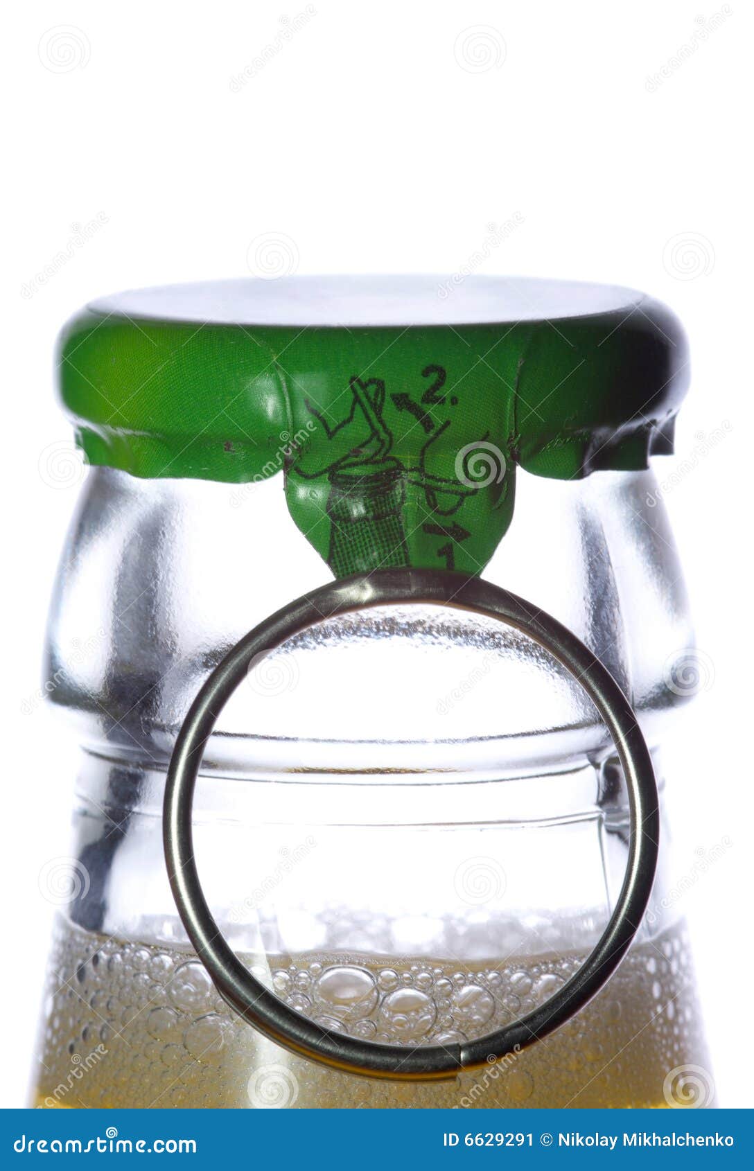 Beer bottle top (lid) stock image. Image of bottle, drink 6629291