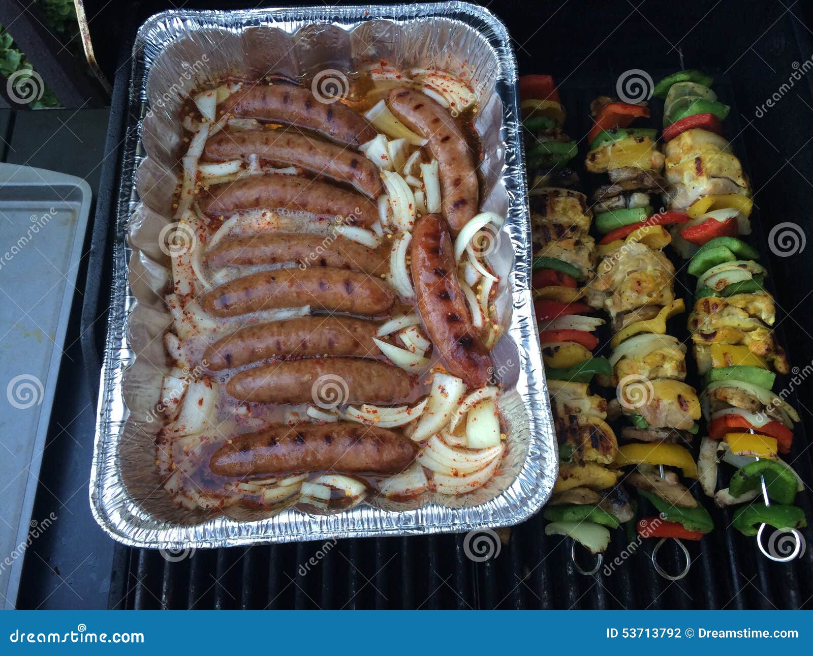 Beer Brats and BBQ stock photo. Image of beer, brats 53713792