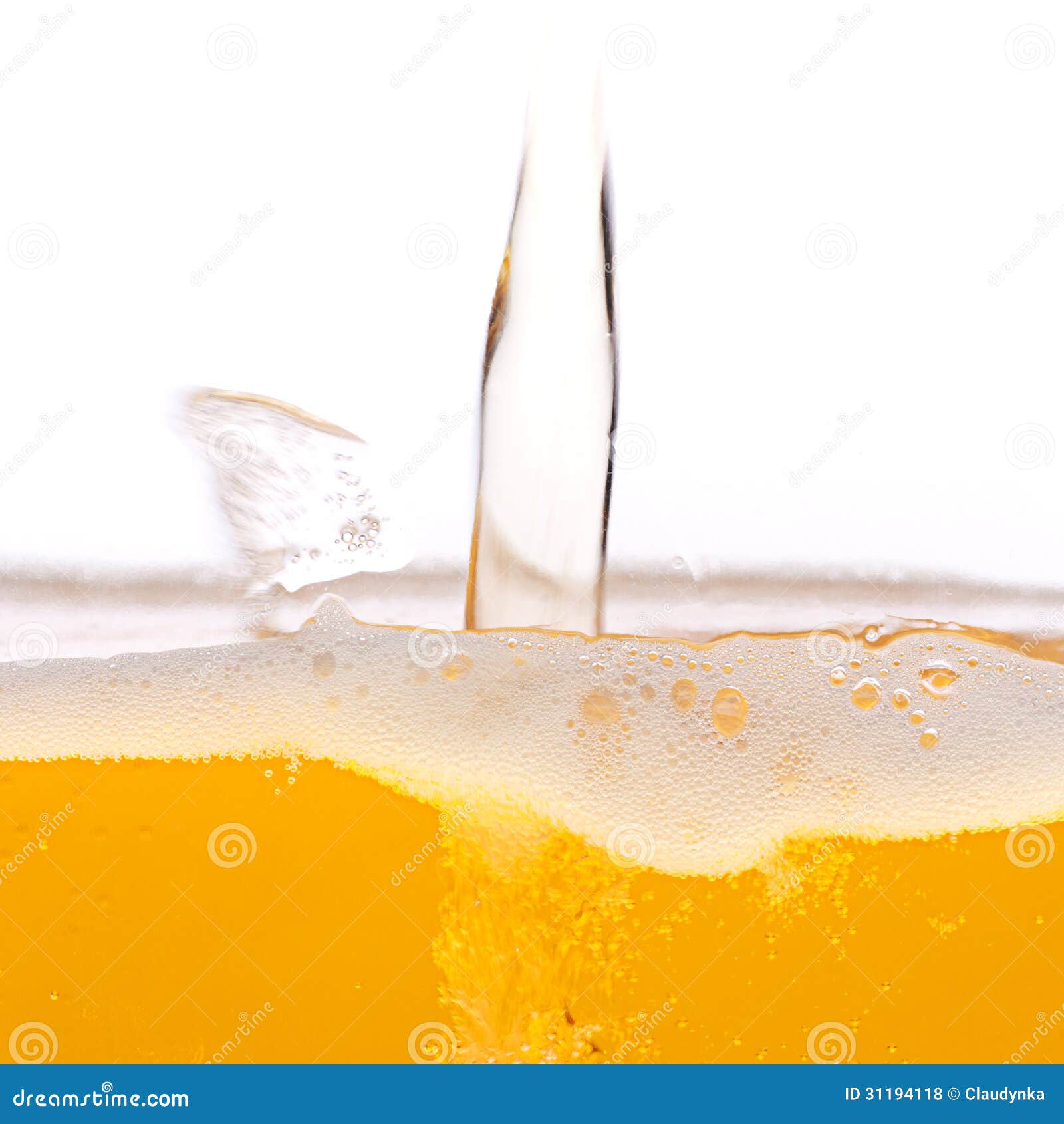 Beer bubbles. stock photo. Image of alcohol, drunk, context 31194118