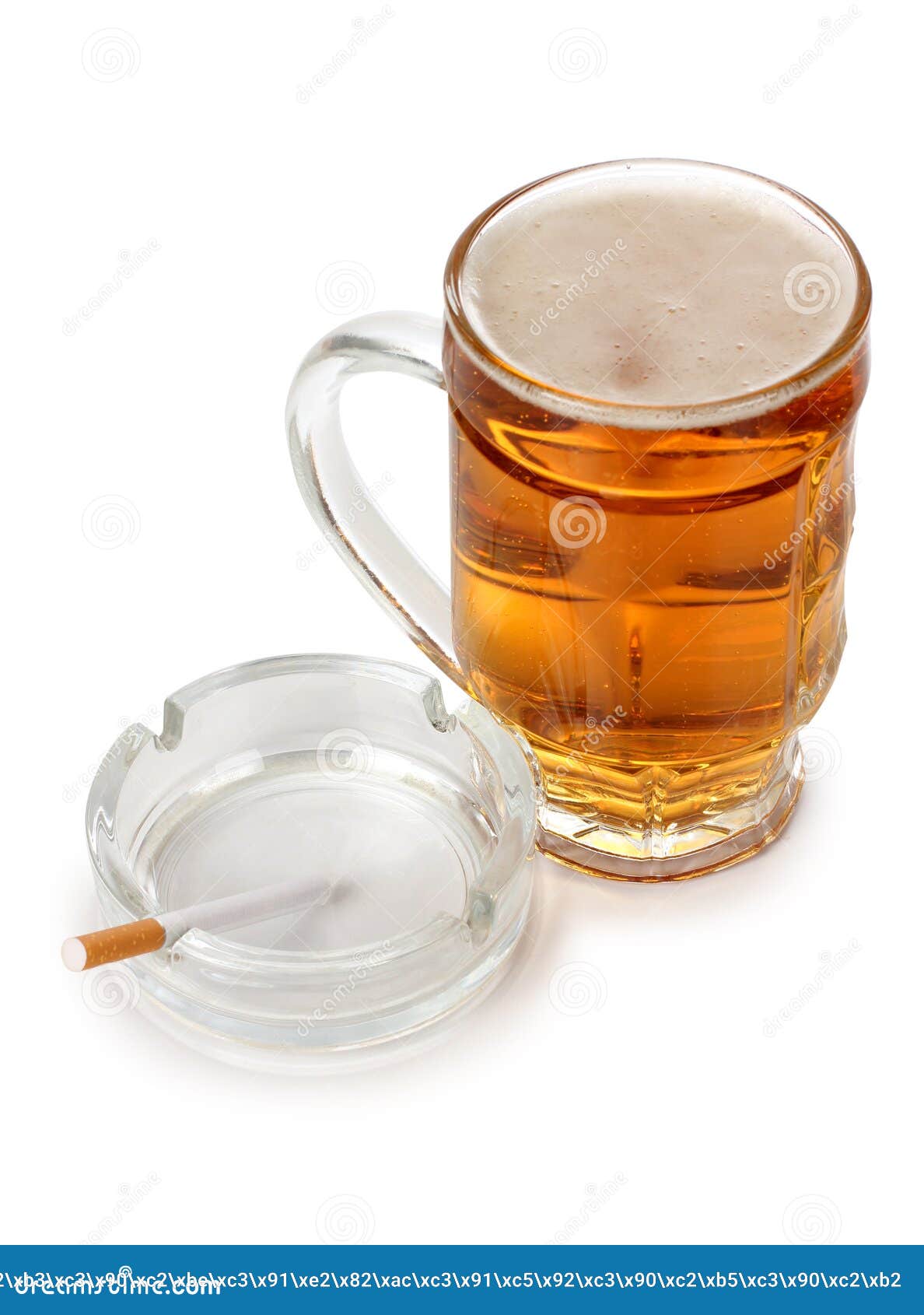 Beer and cigarette stock image. Image of cigarette, transparent 28465705