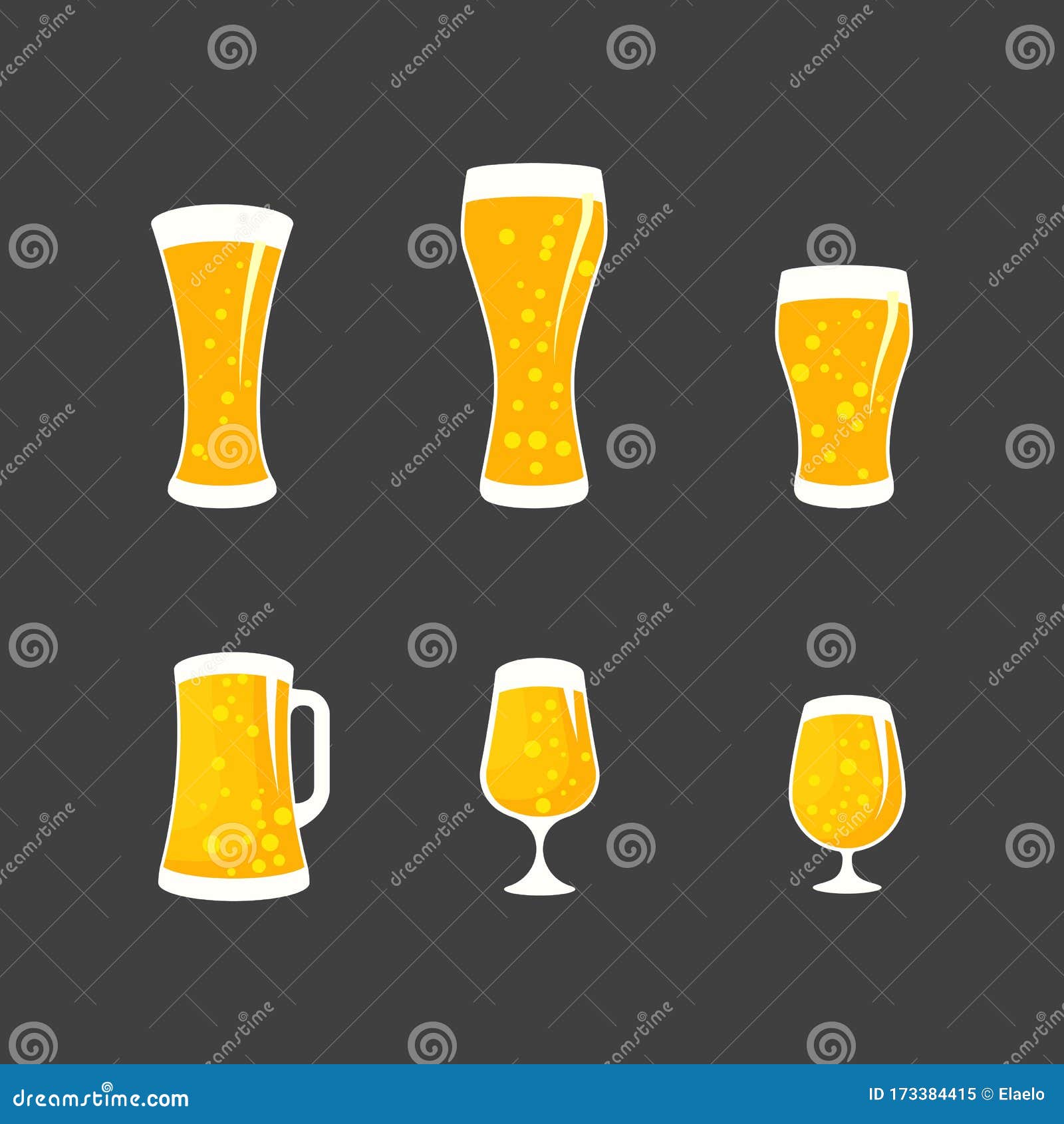 Beer Craft Vector Illustration Design Stock Vector Illustration of cold, vector 173384415