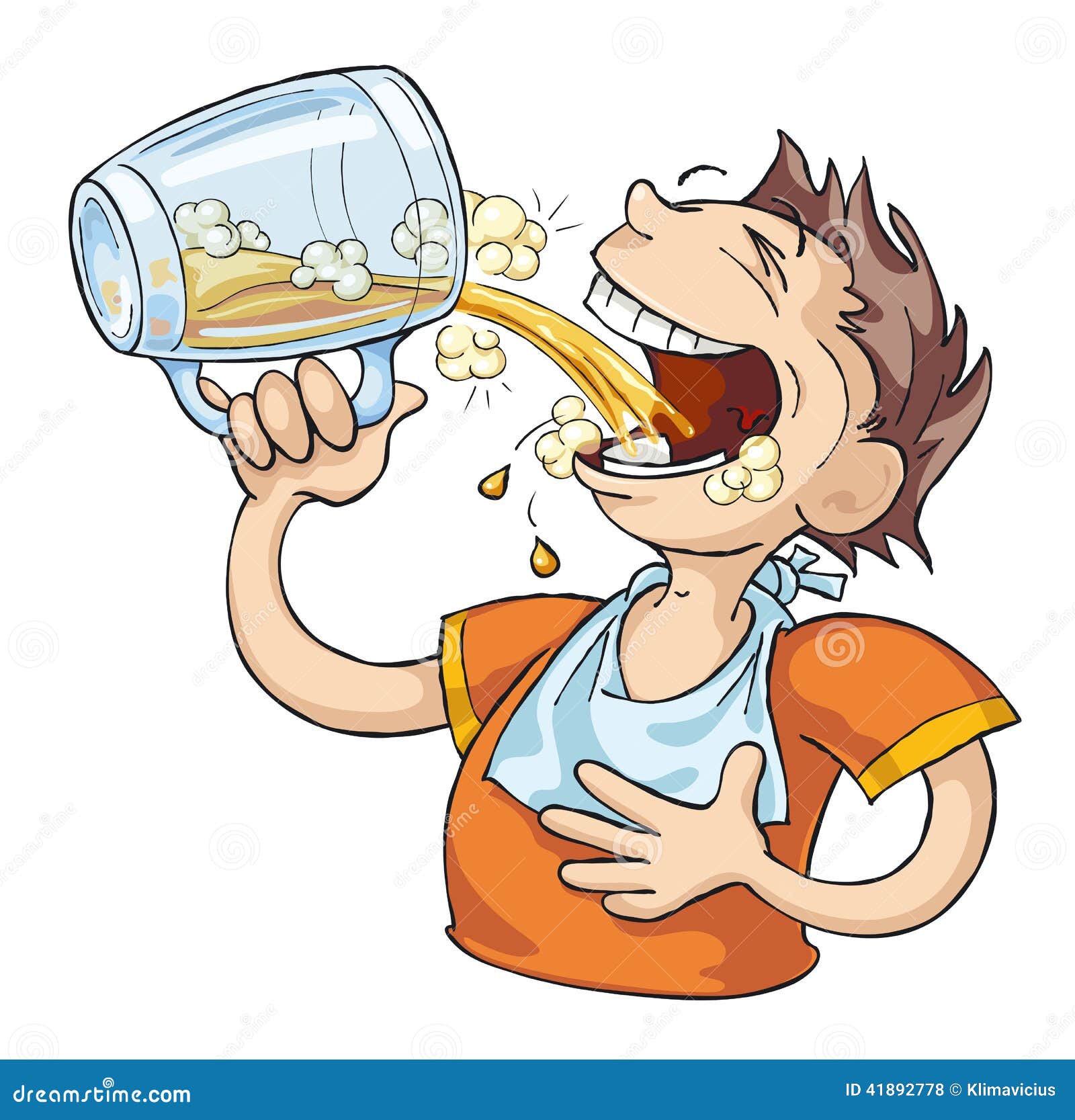 Beer Lover stock vector. Illustration of vector, happy - 41892778