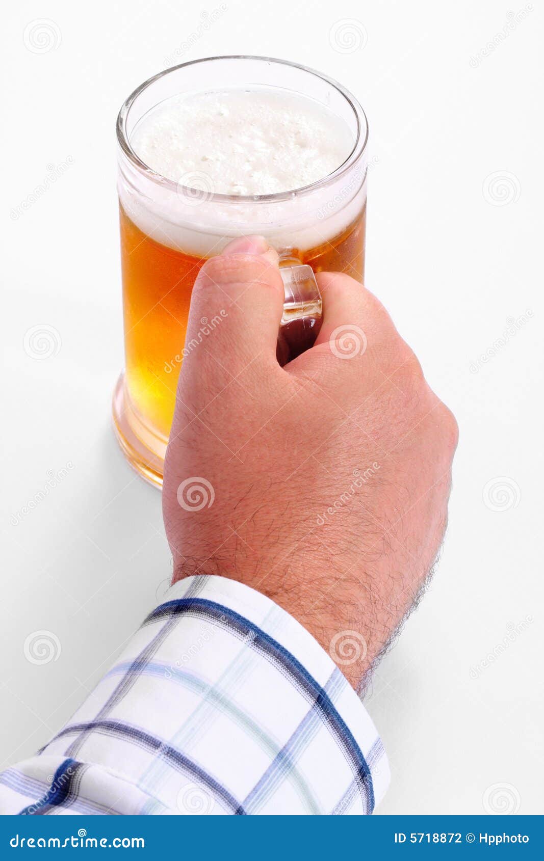 Beer in man hand stock photo. Image of expressive, beverage 5718872