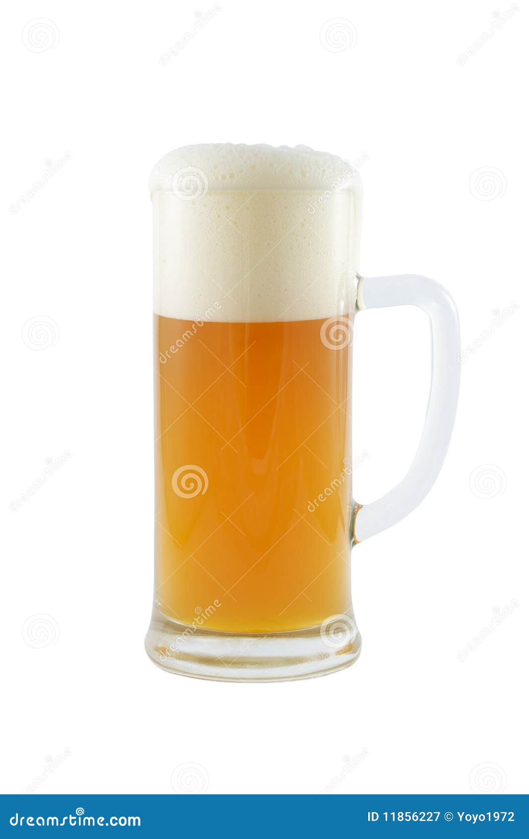 Beer Mug with Beer Isolated on White. Stock Image Image of cheers