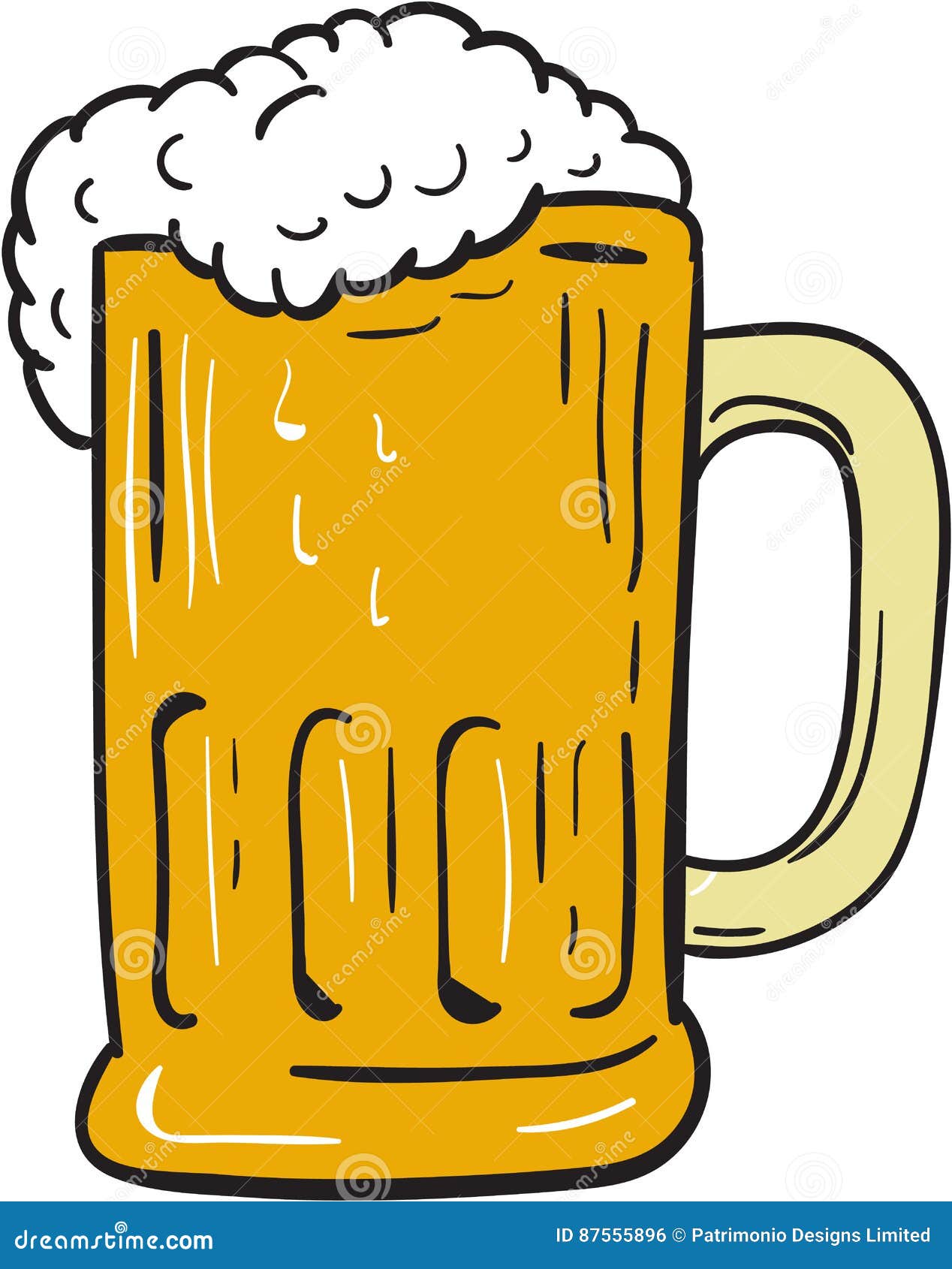 Mug Of Beer Stock Illustration  Download Image Now  Beer  Alcohol Line  Art Single Line  iStock