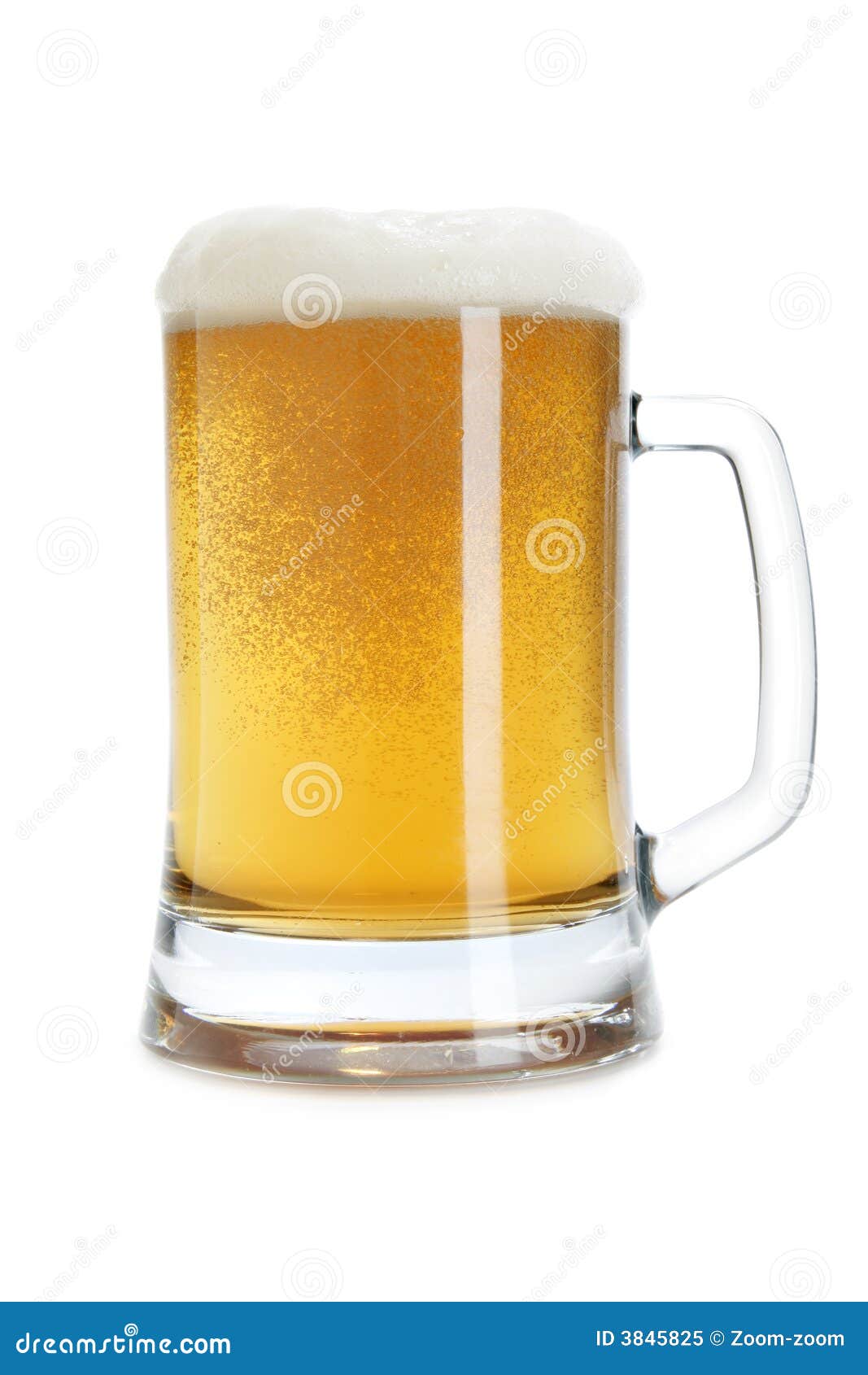 beer mug with froth