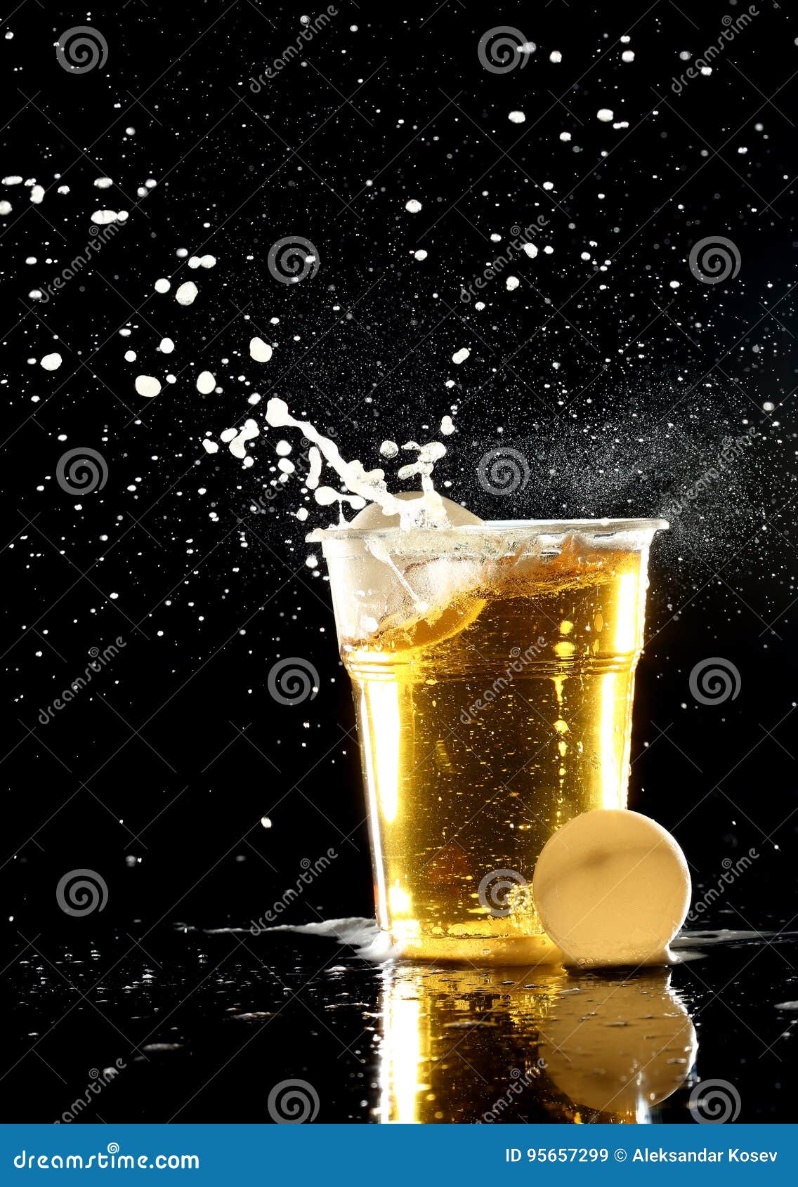 Beer pong game stock image. Image of activity, throw 95657299