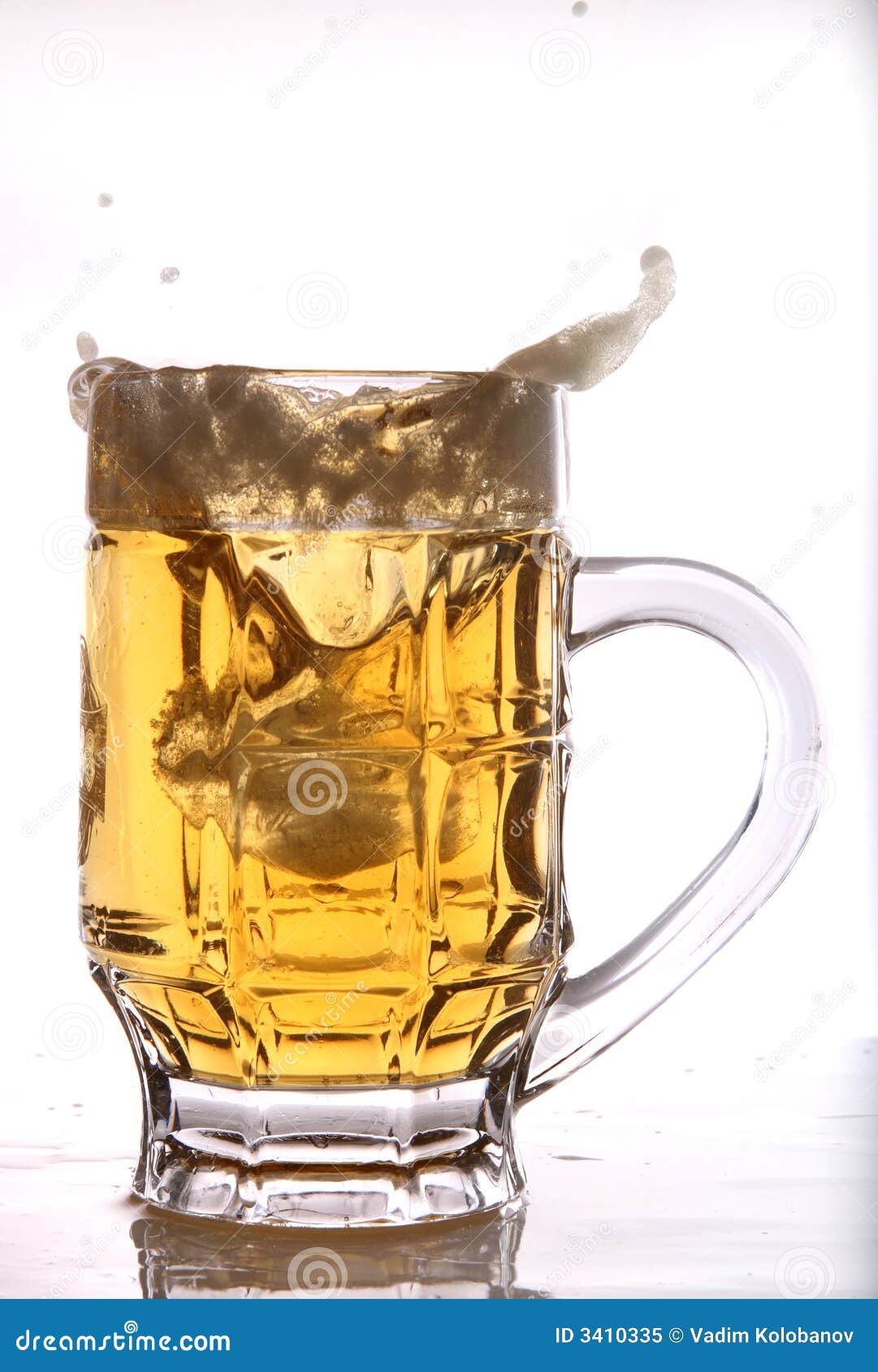 Beer splashing stock image. Image of froth, beer, isolated 3410335