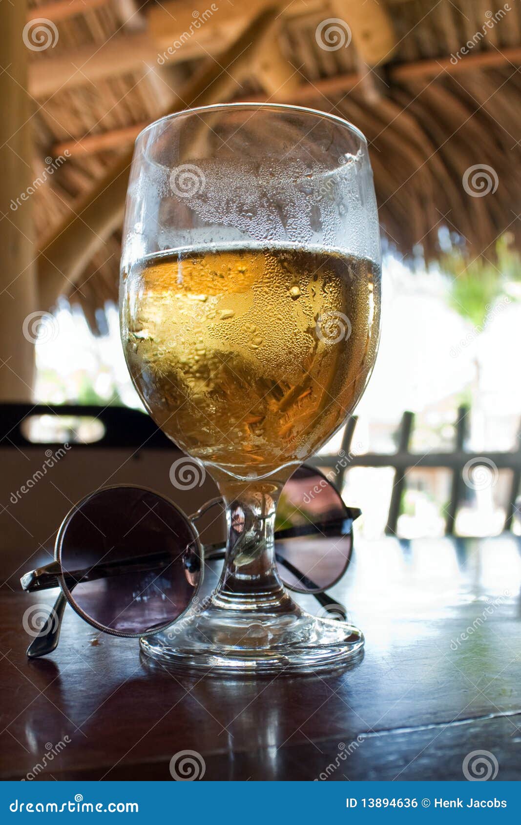 Beer and Sunglasses stock photo. Image of sunglasses 13894636