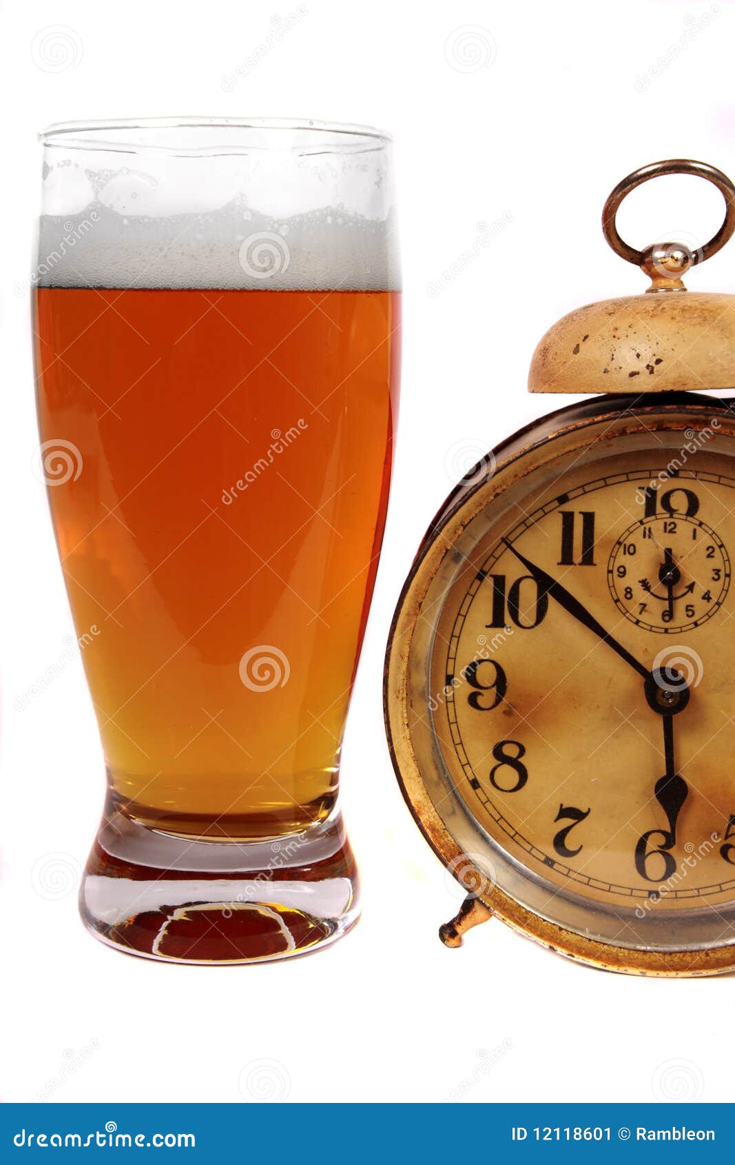 Beer Time stock image. Image of drink, beverage, time 12118601