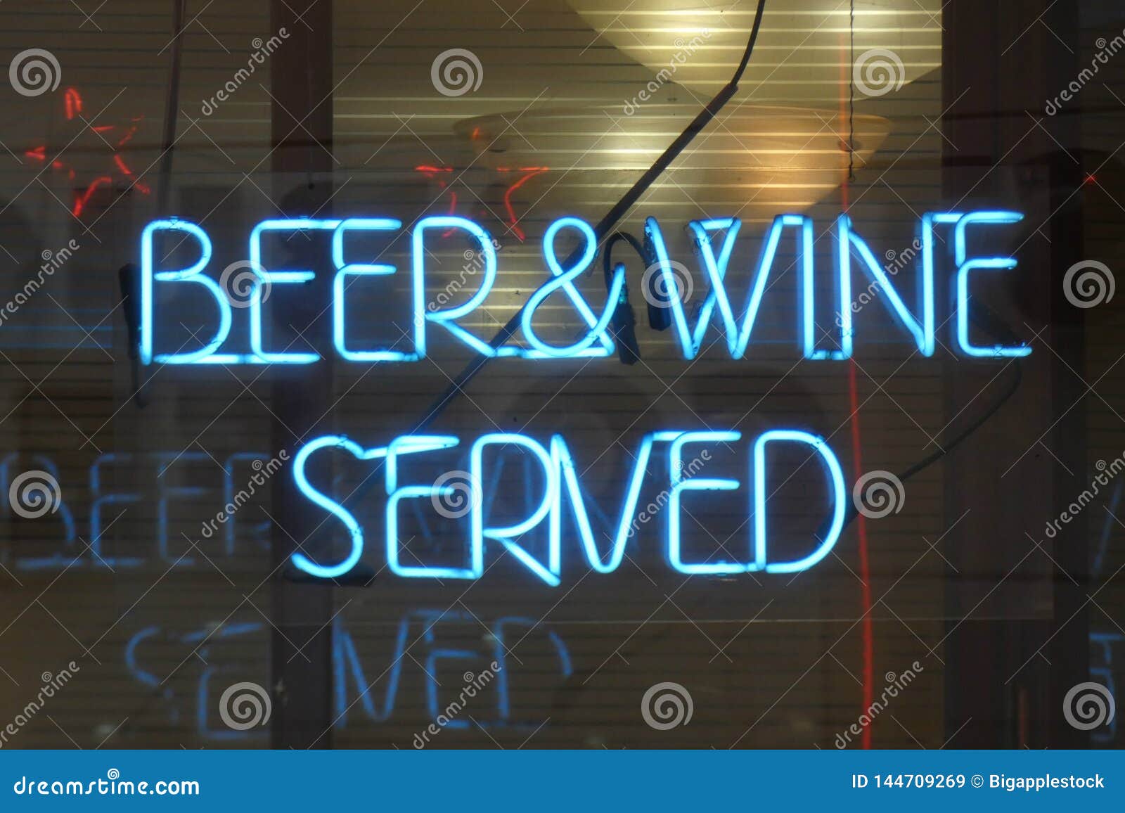 Beer and Wine stock image. Image of diner, beverages 144709269