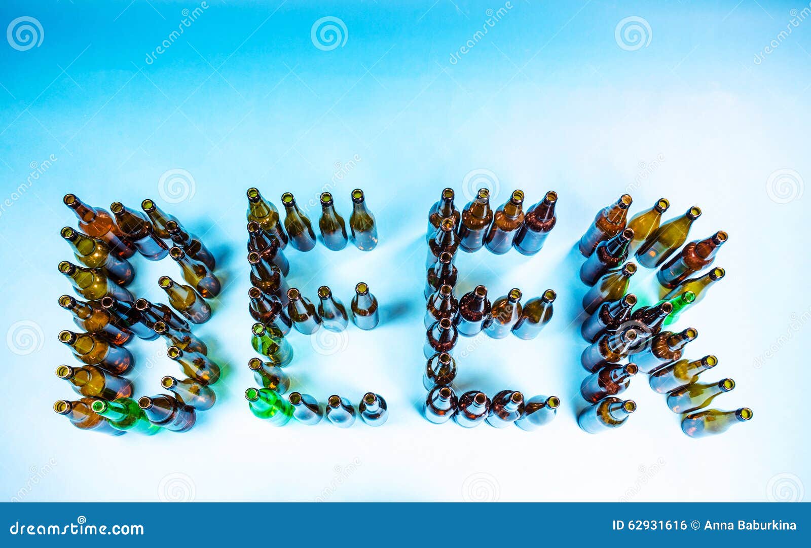 Beer word stock photo. Image of drink, alcoholism, bottles 62931616