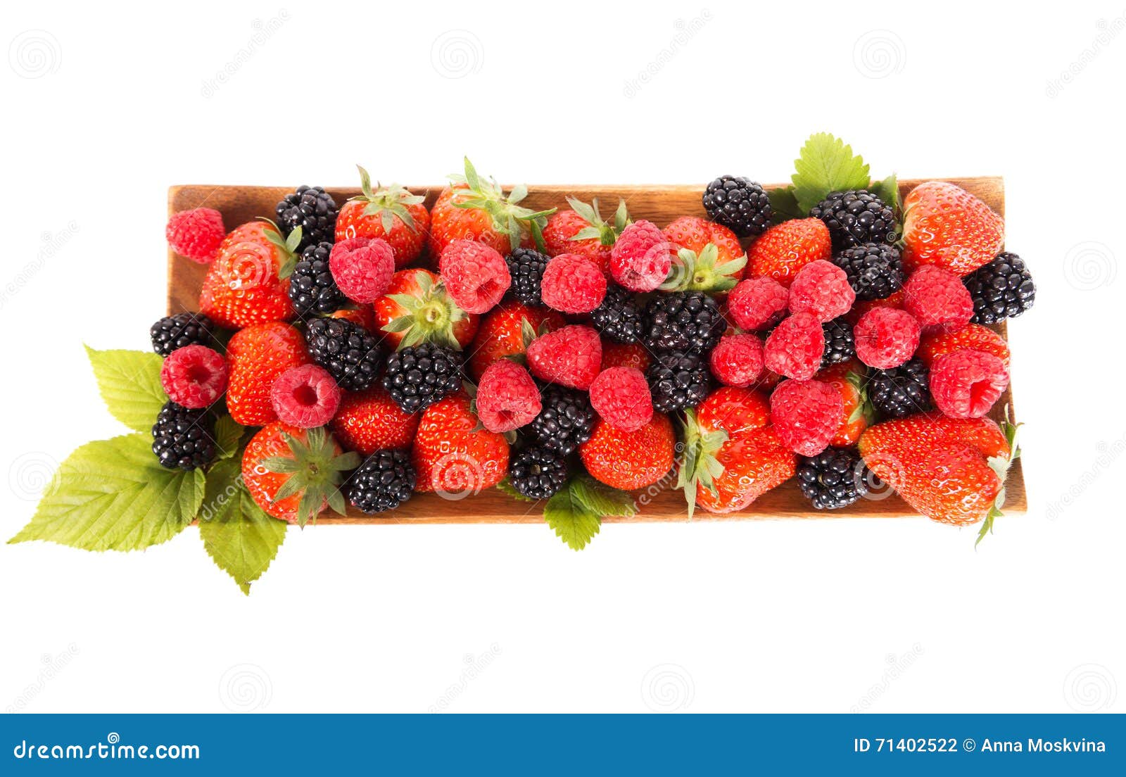 Beeren: Brombeere, Erdbeere, Himbeere Stockfoto - Bild von getrennt ...