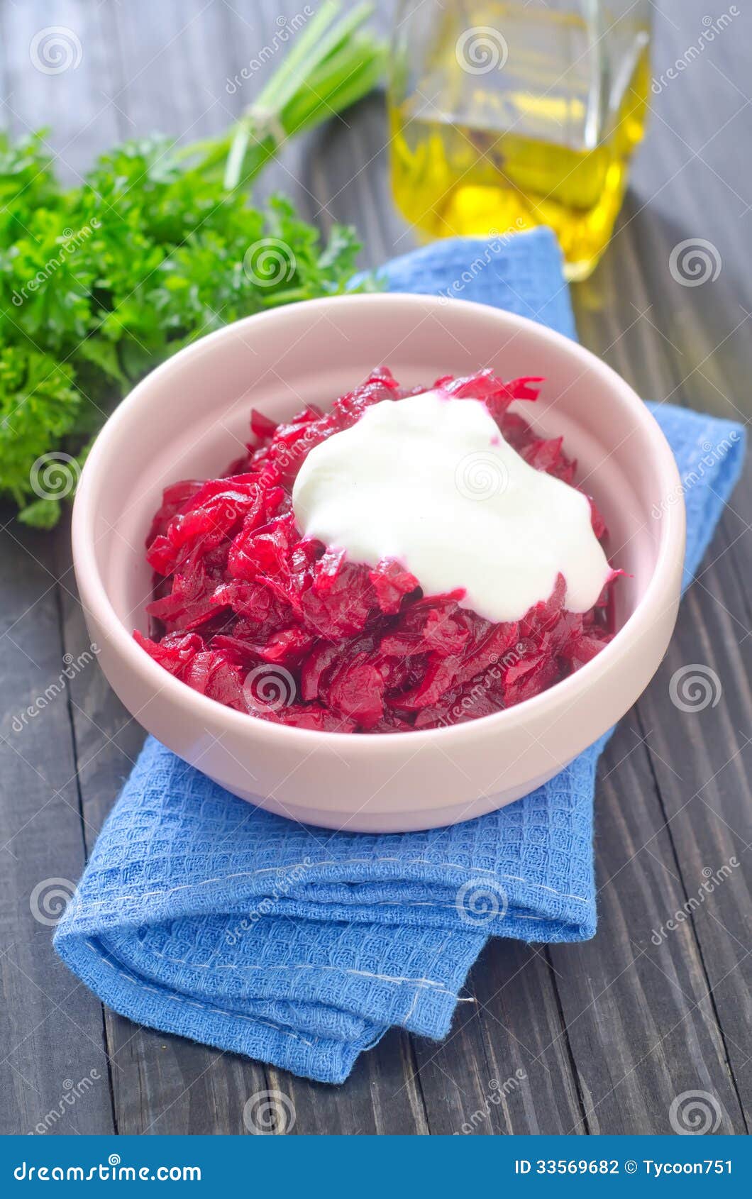 Beet salad stock photo. Image of slice, root, organic 33569682