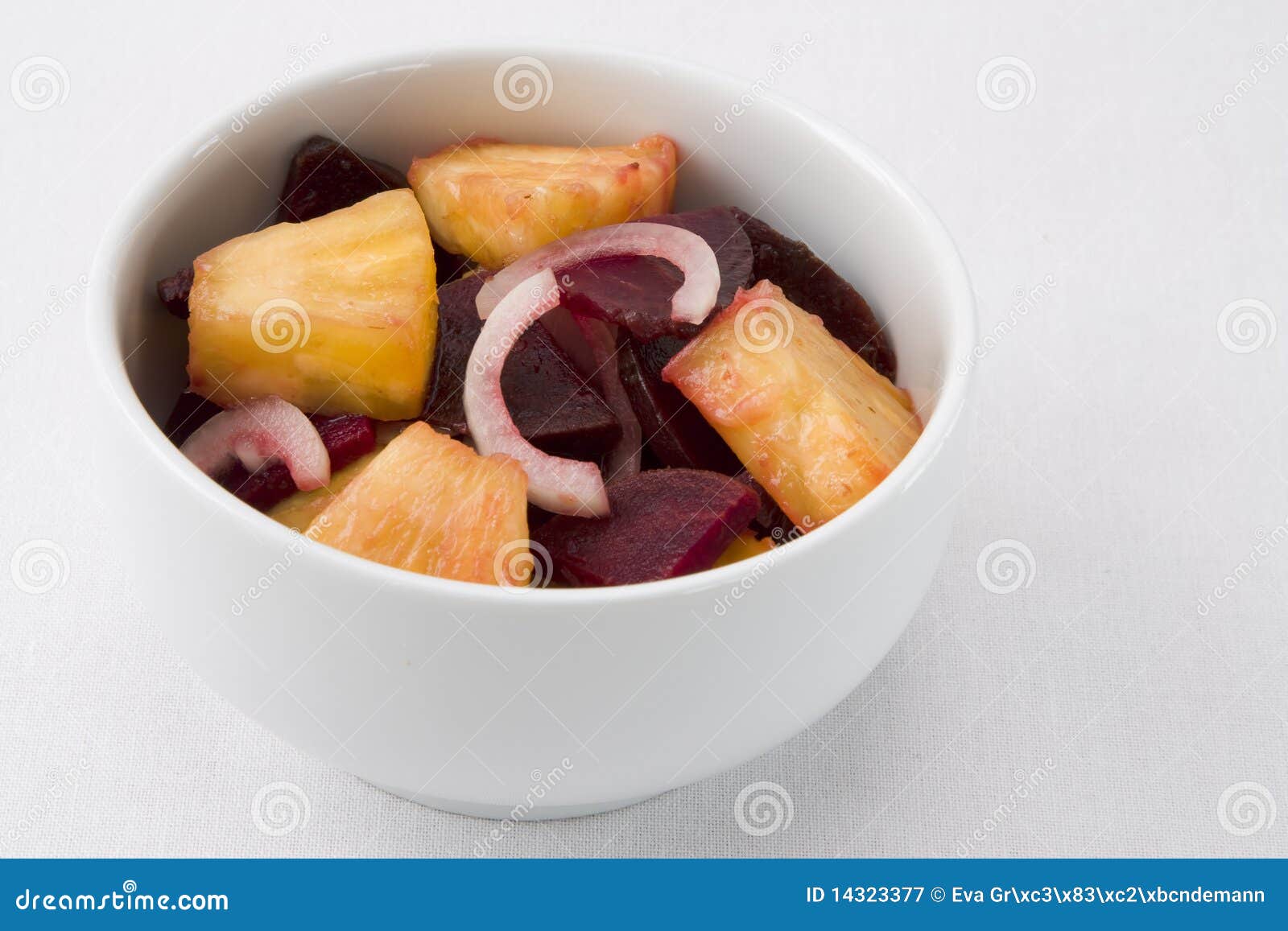 Beetroot Pineapple Salad stock image. Image of shot, eating 14323377