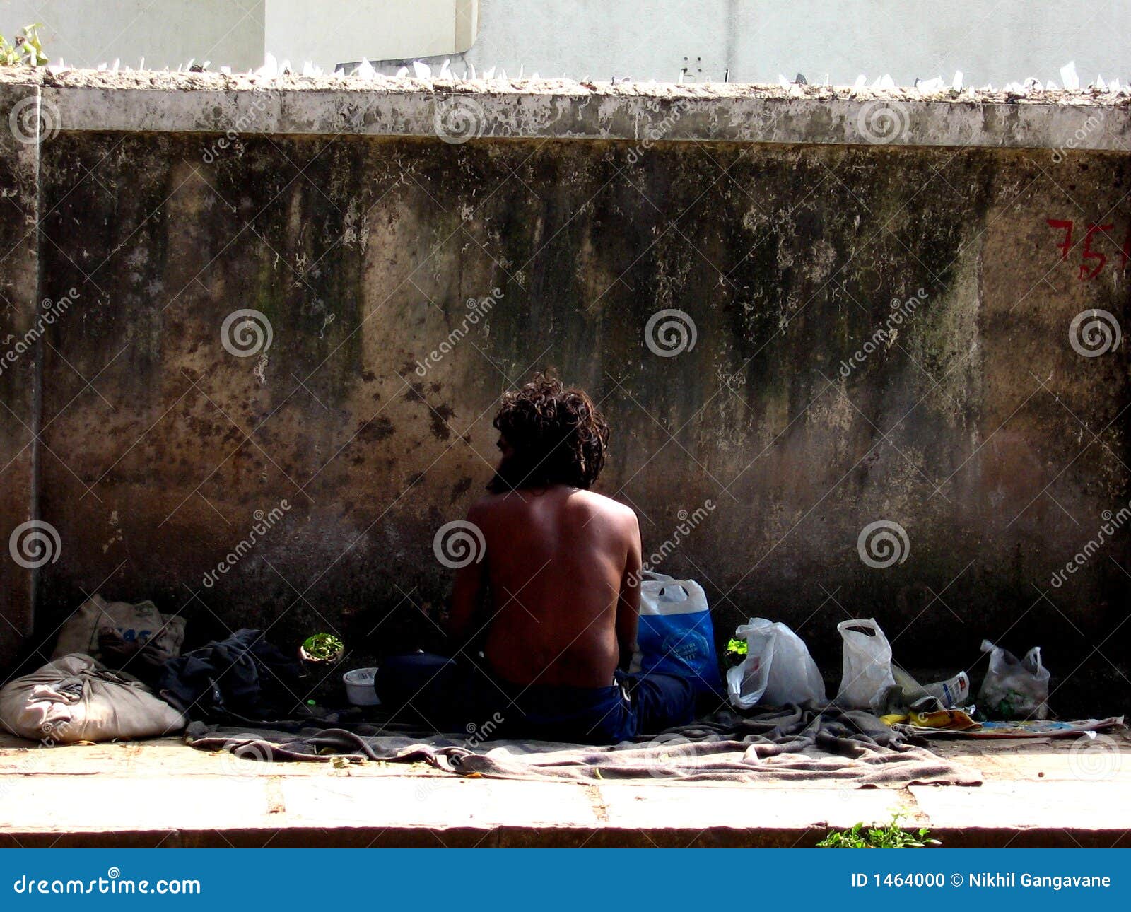Beggar Stock Photo - Image: 1464000