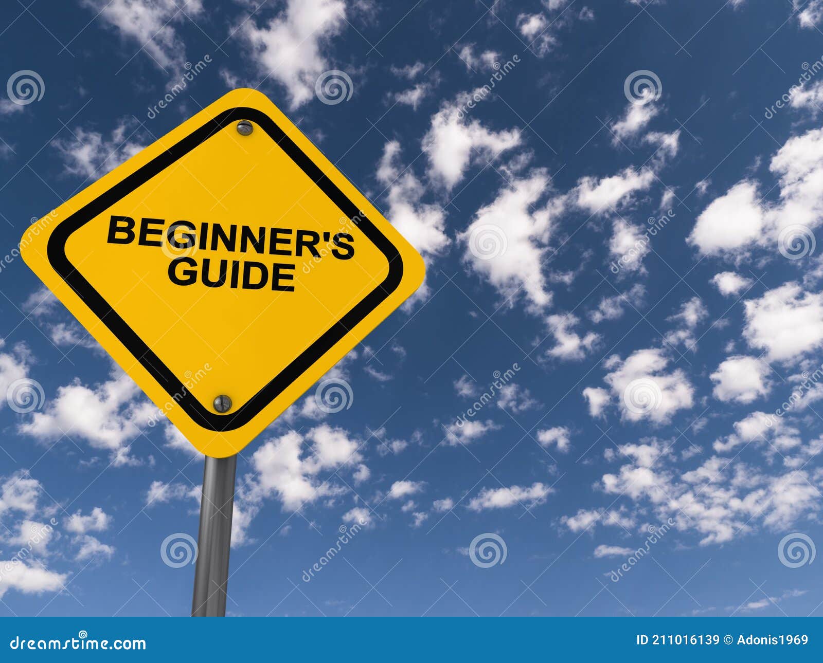 beginner`s guide traffic sign