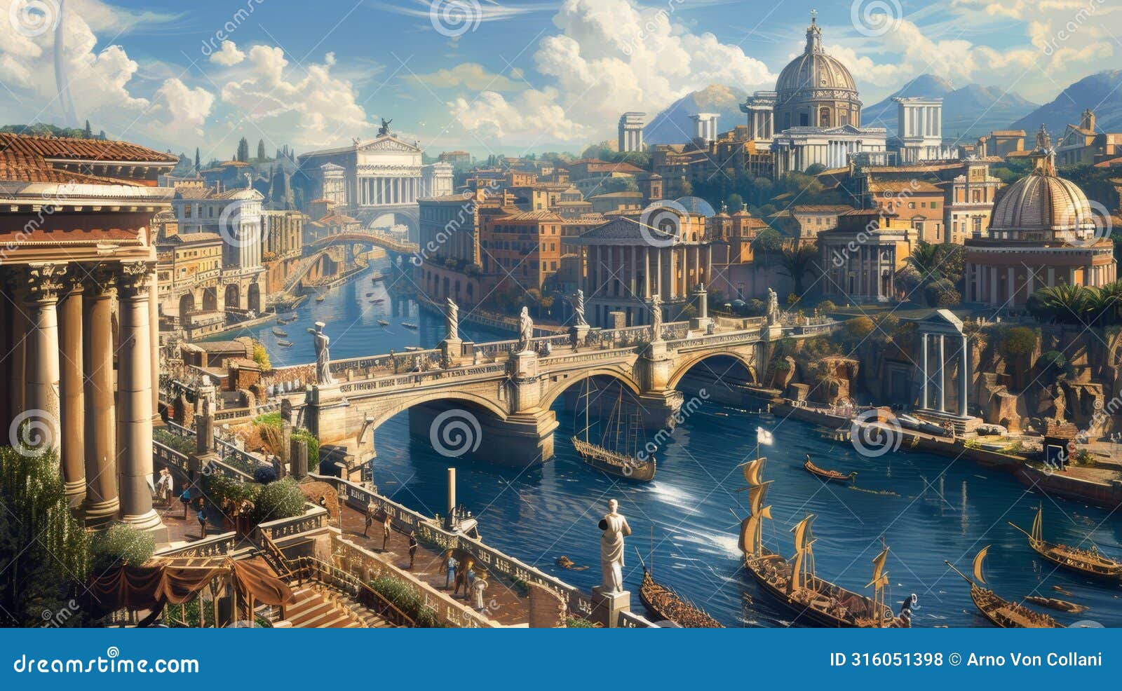 ancient roman bridge: magnificent architectural marvel spanning centuries