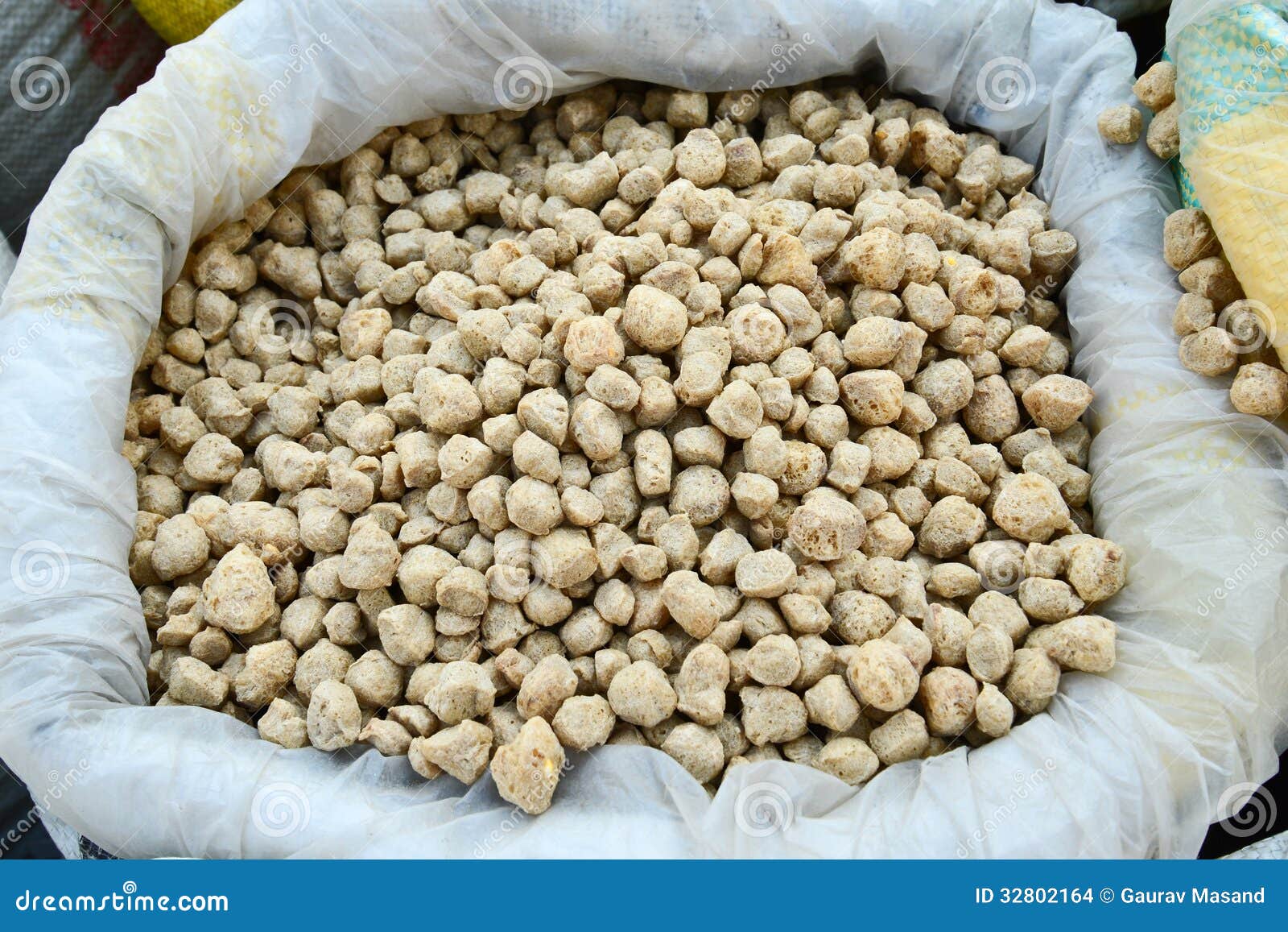 Bei Pezzi Della Proteina Di Soia Fotografia Stock Immagine Di Cardamon Yummy 32802164