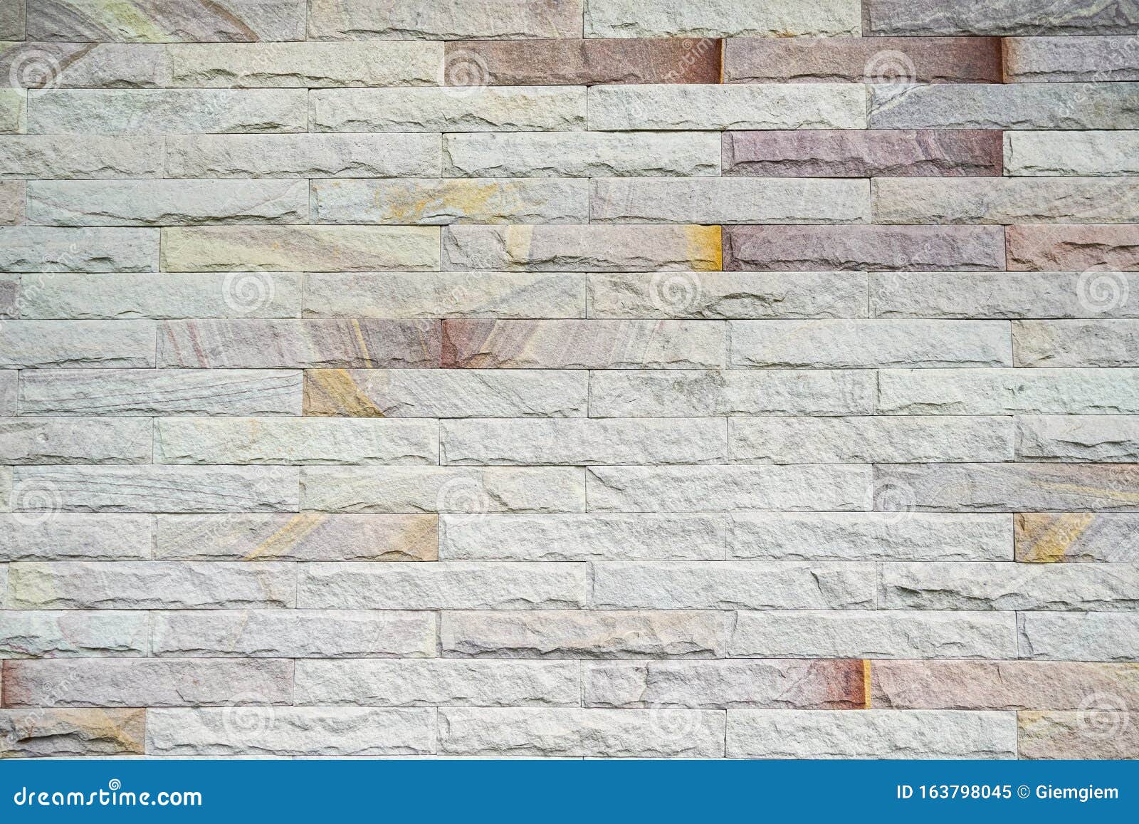 Beige Brick Wall Background Texture. Home and Office Design Backdrop Stock  Image - Image of cement, grunge: 163798045