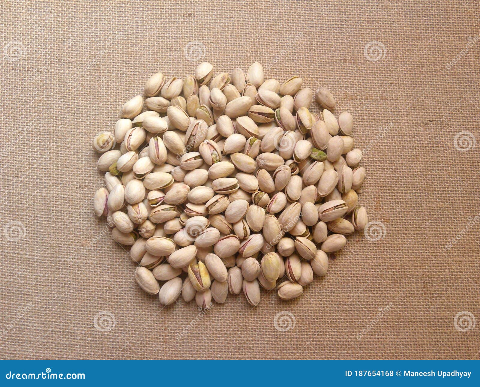 Pistachios in shell stock photo. Image of nature, shelled 187654168