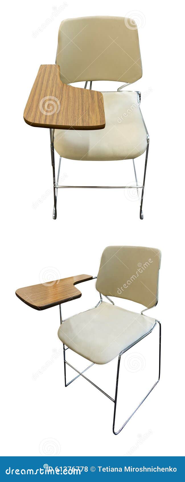 Beige Leather Chair for Study Stock Photo Image of design, lifestyle