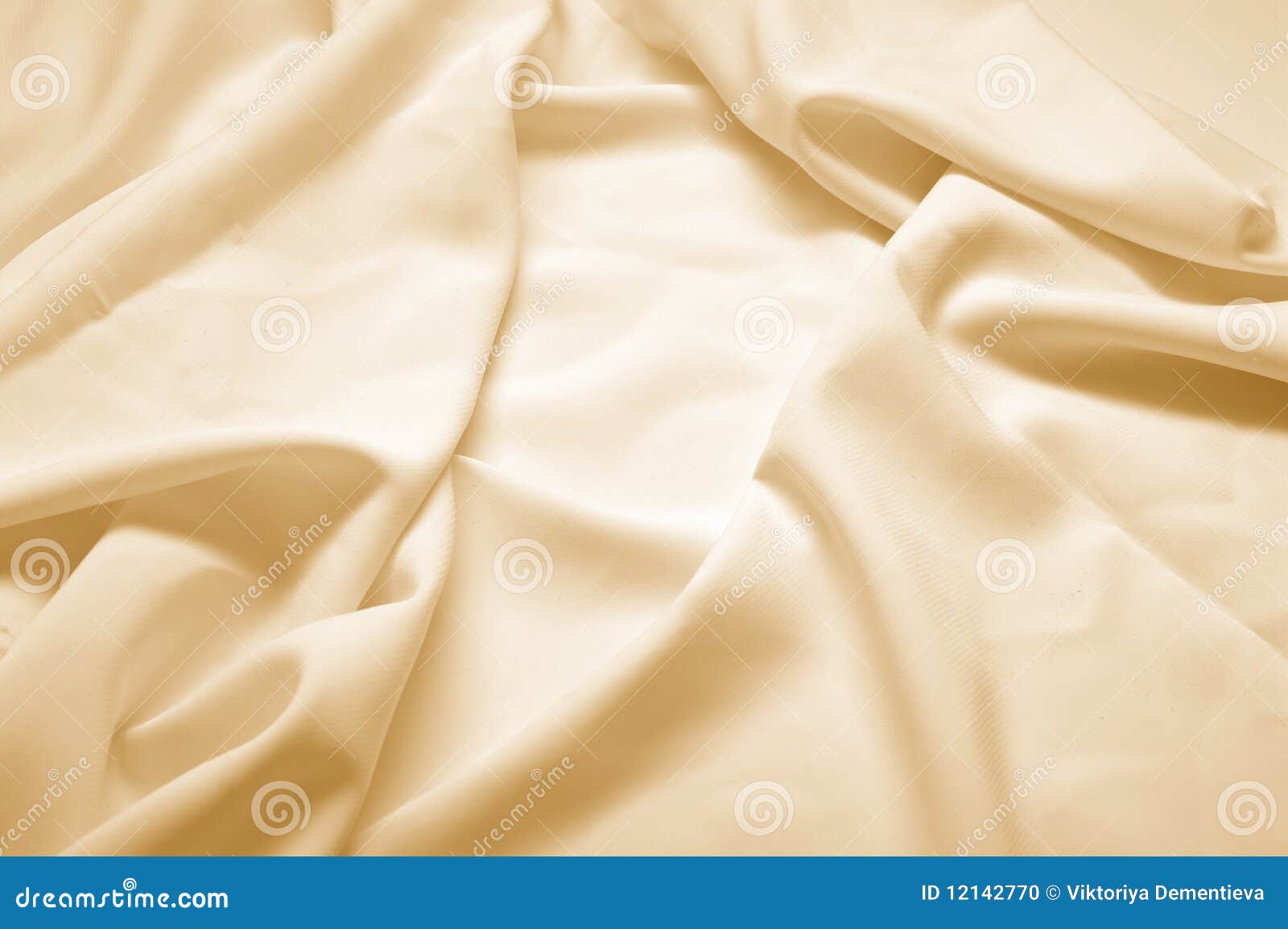 Beige Silk Background Stock Photo - Download Image Now - Textile