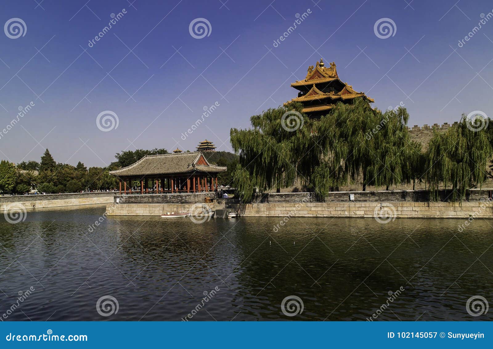 beijin`s forbidden city scenery