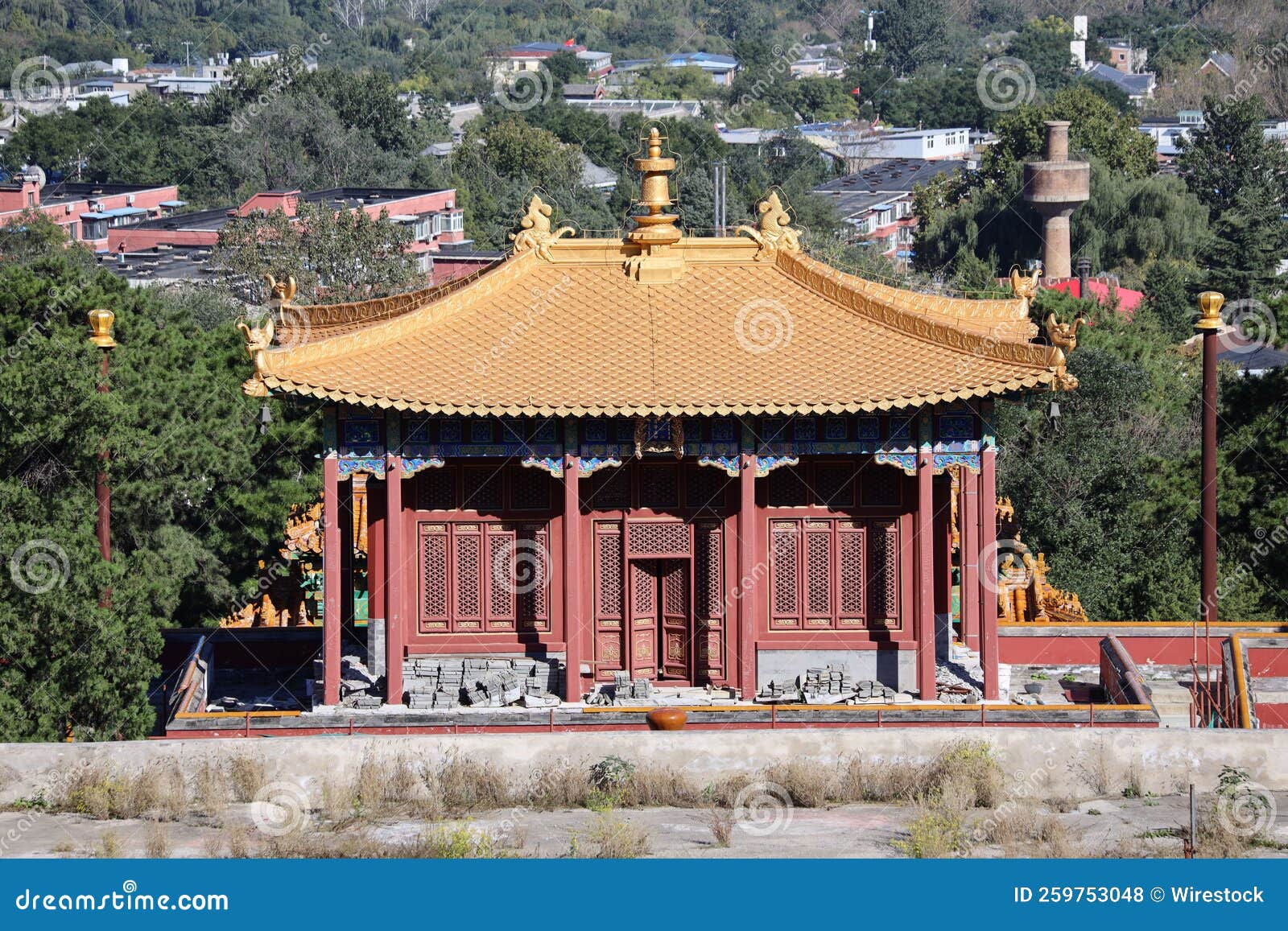 beijing xiangshan zongjing dazhao temple in china