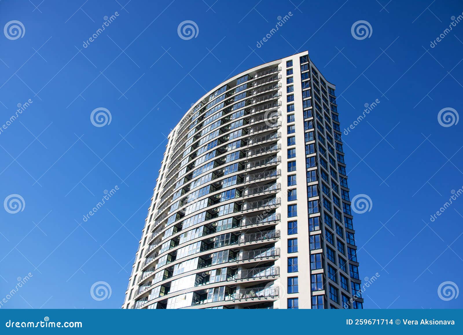 Belarus, Minsk 20 October, 2022 Modern House in Minsk World