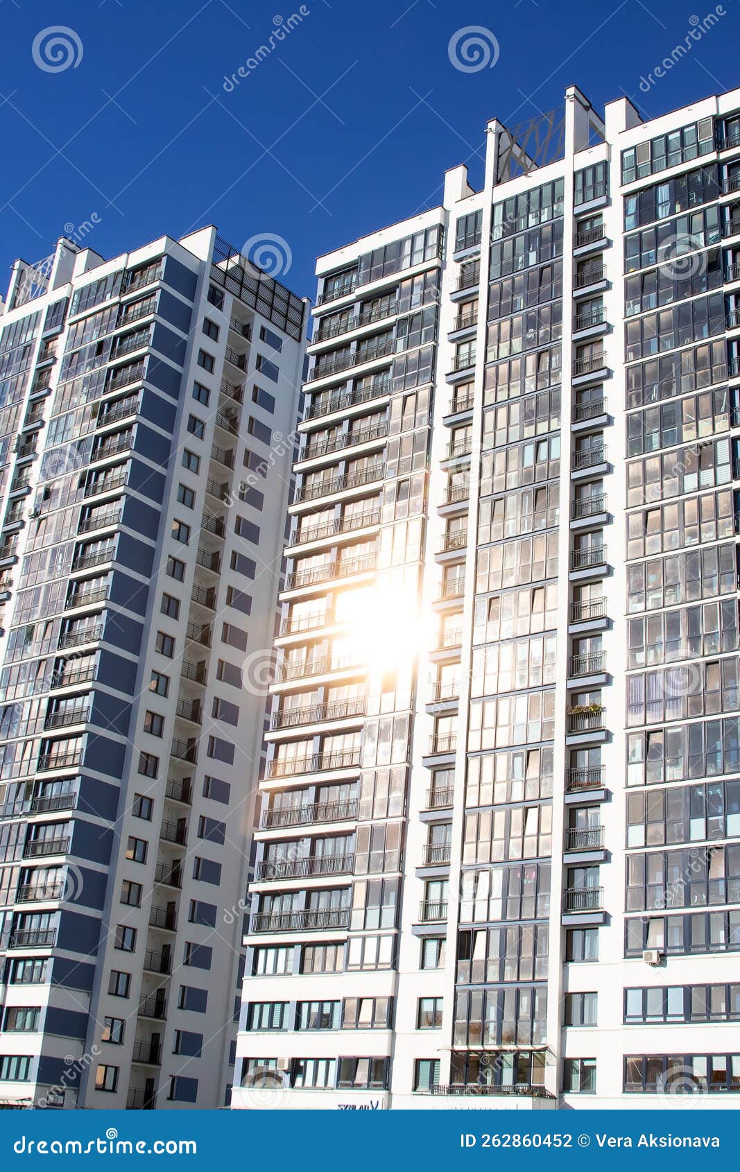 Belarus, Minsk 20 October, 2022 Modern House in Minsk World