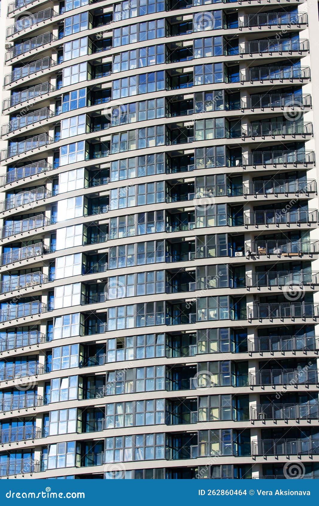 Belarus, Minsk 20 October, 2022 Modern House in Minsk World Stock