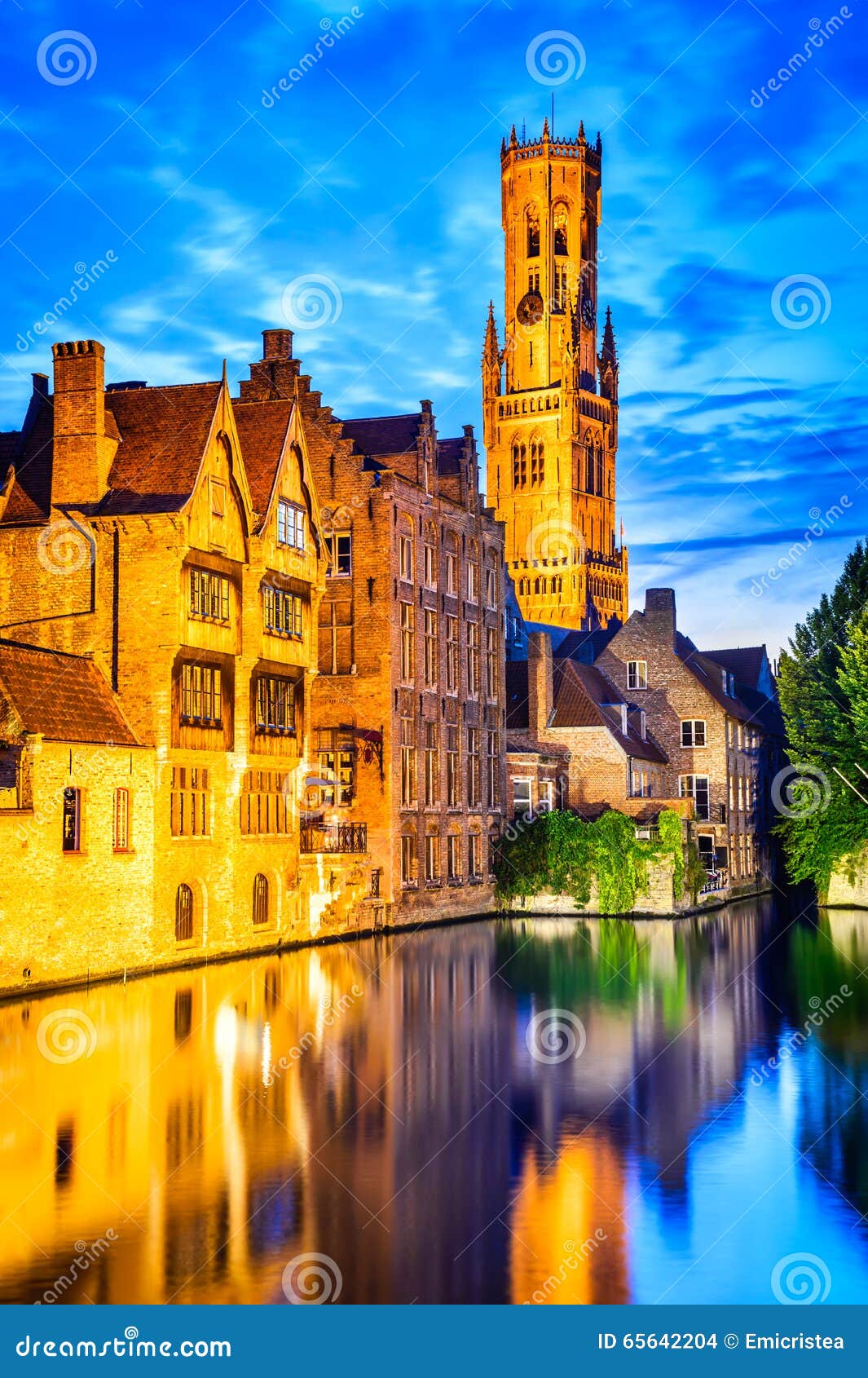 belfry, bruges, belgium