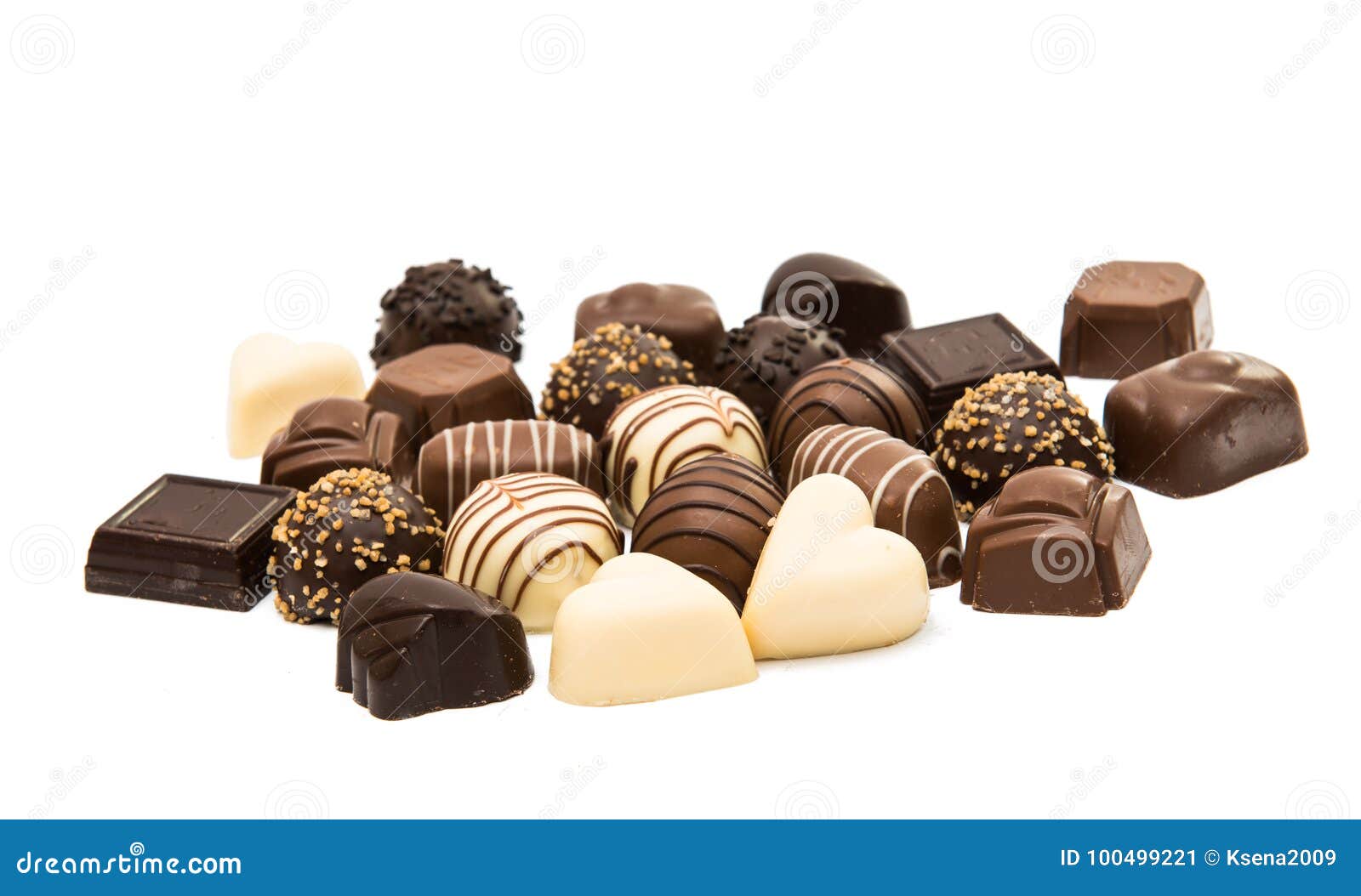 Belgian chocolates stock image. Image of confection 100499221