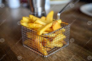 Belgian And Dutch Fast Food Snack French Fried Potato Chips Royalty Belgian And Dutch Fast Food Snack French Fried Potato Chips Royalty